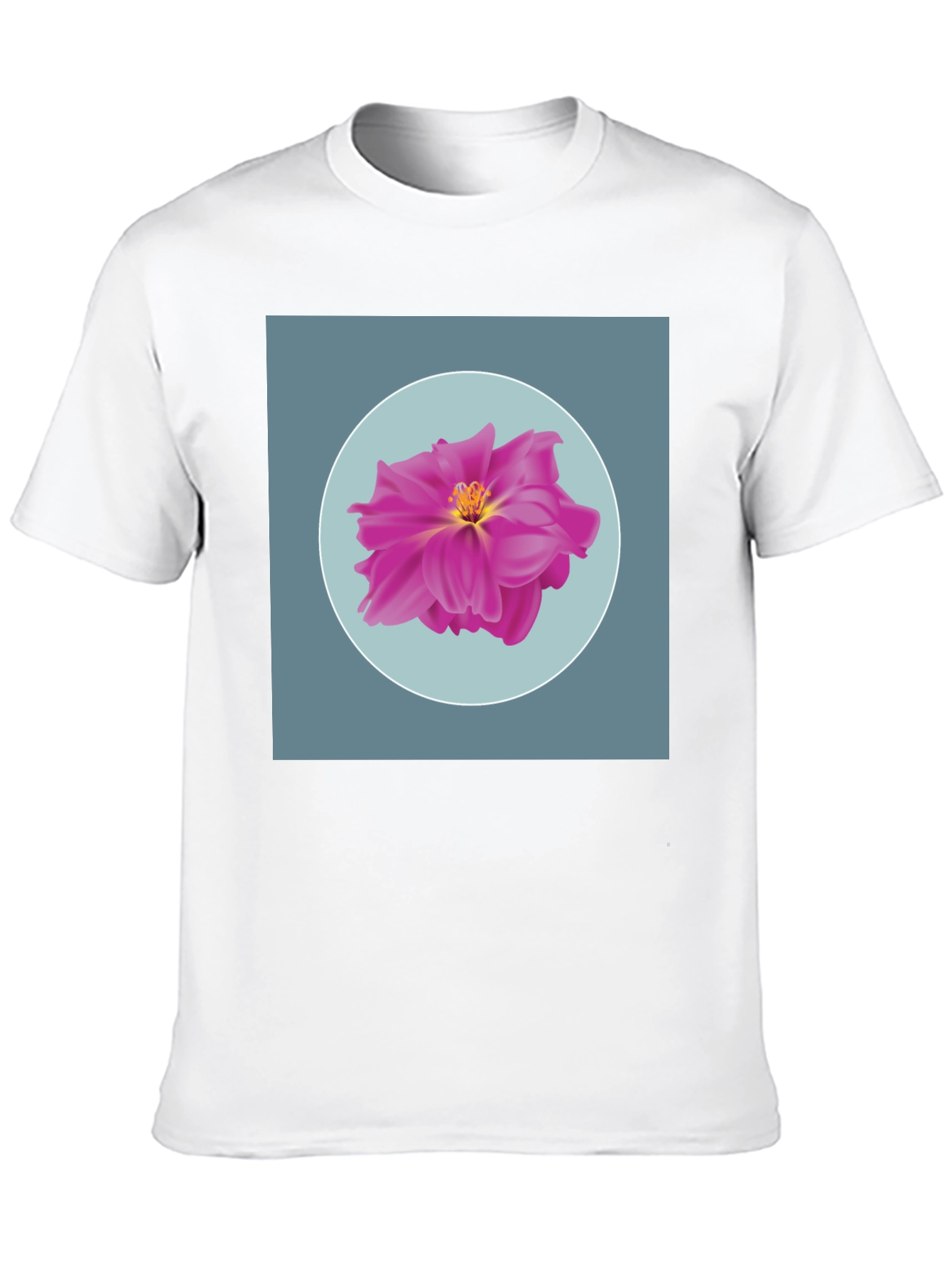 Black Floral Graphic Tee - Soft Cotton Blend view 10