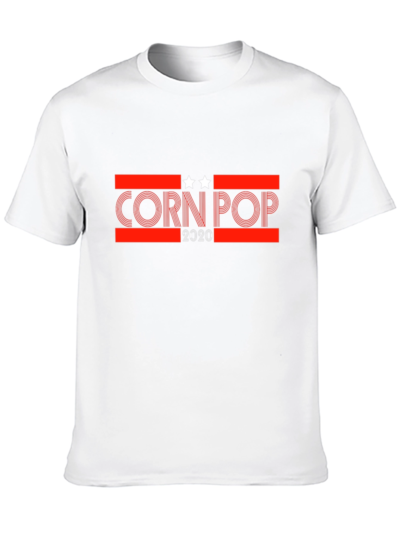 Black Corn Pop 2020 Graphic Tee - Political Humor T-Shirt view 10