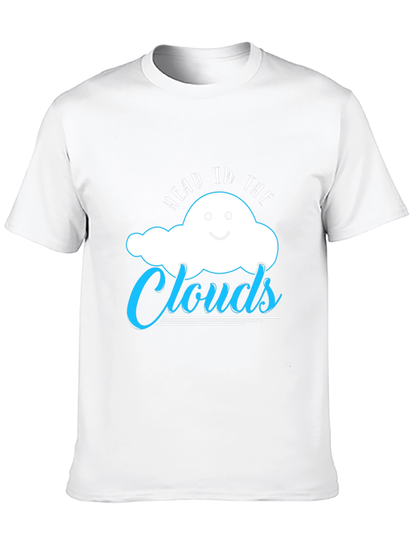 Black Head in the Clouds Graphic Tee - Black view 10