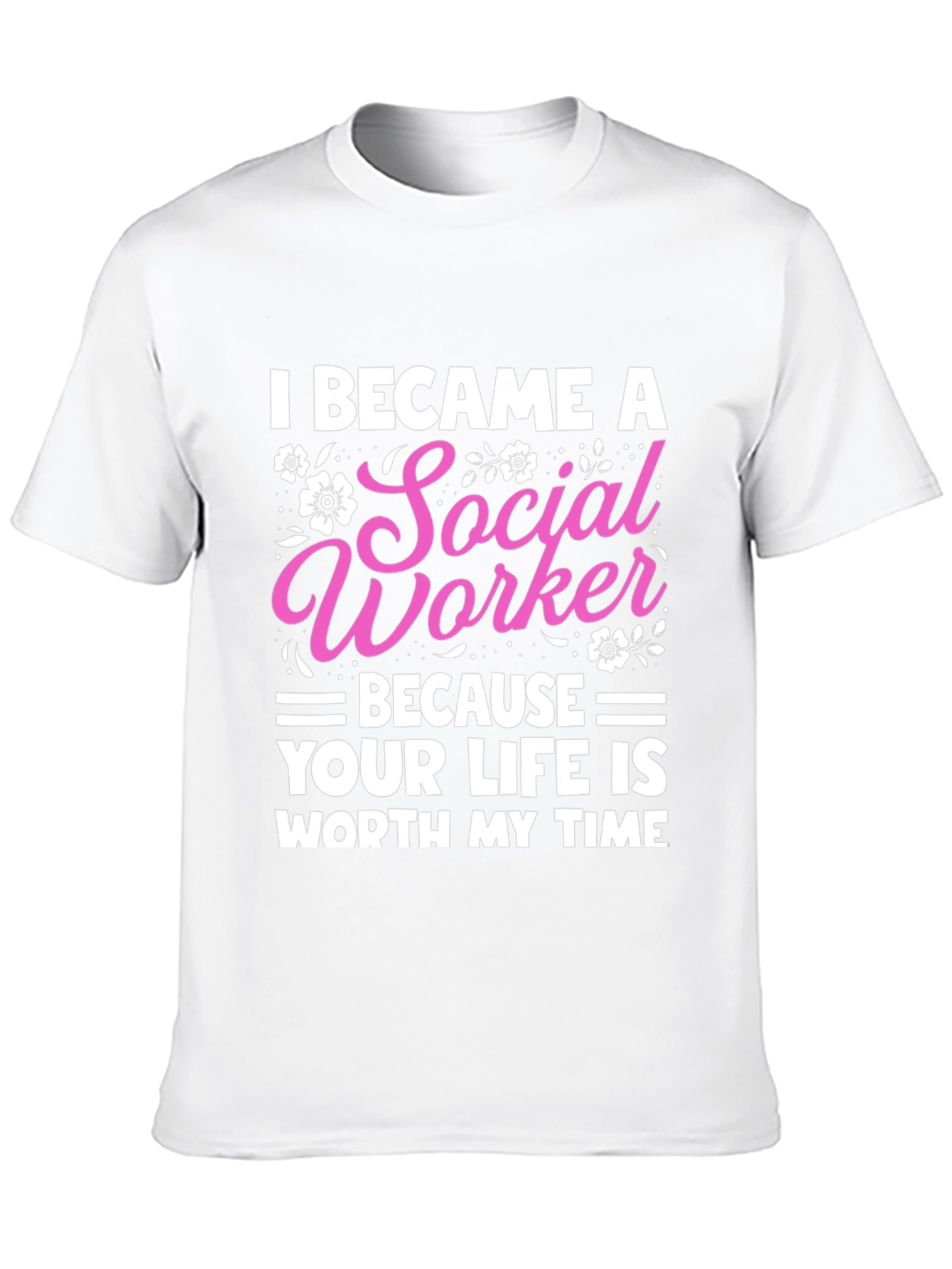 Black Social Worker T-Shirt: Worth My Time view 10