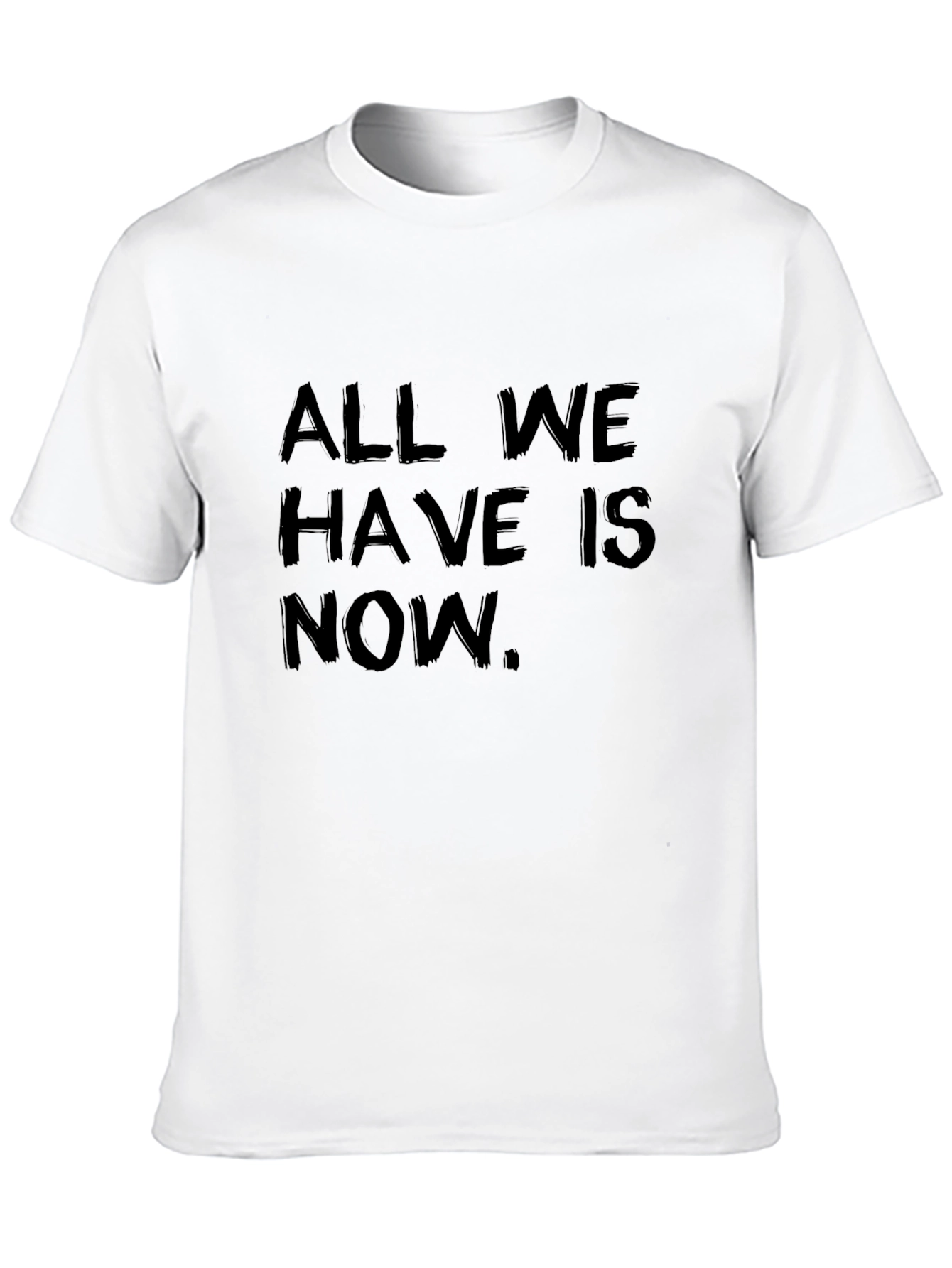 Black All We Have is Now - Men's Black Graphic Tee view 10