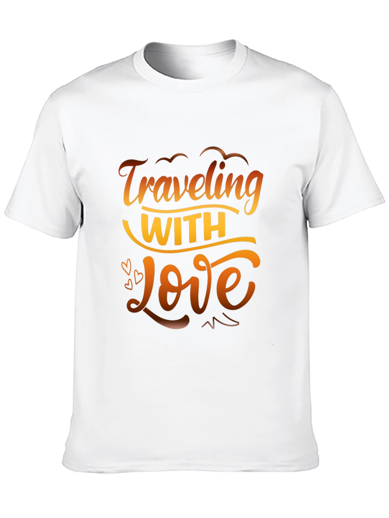 Black Traveling With Love Graphic T-Shirt view 10