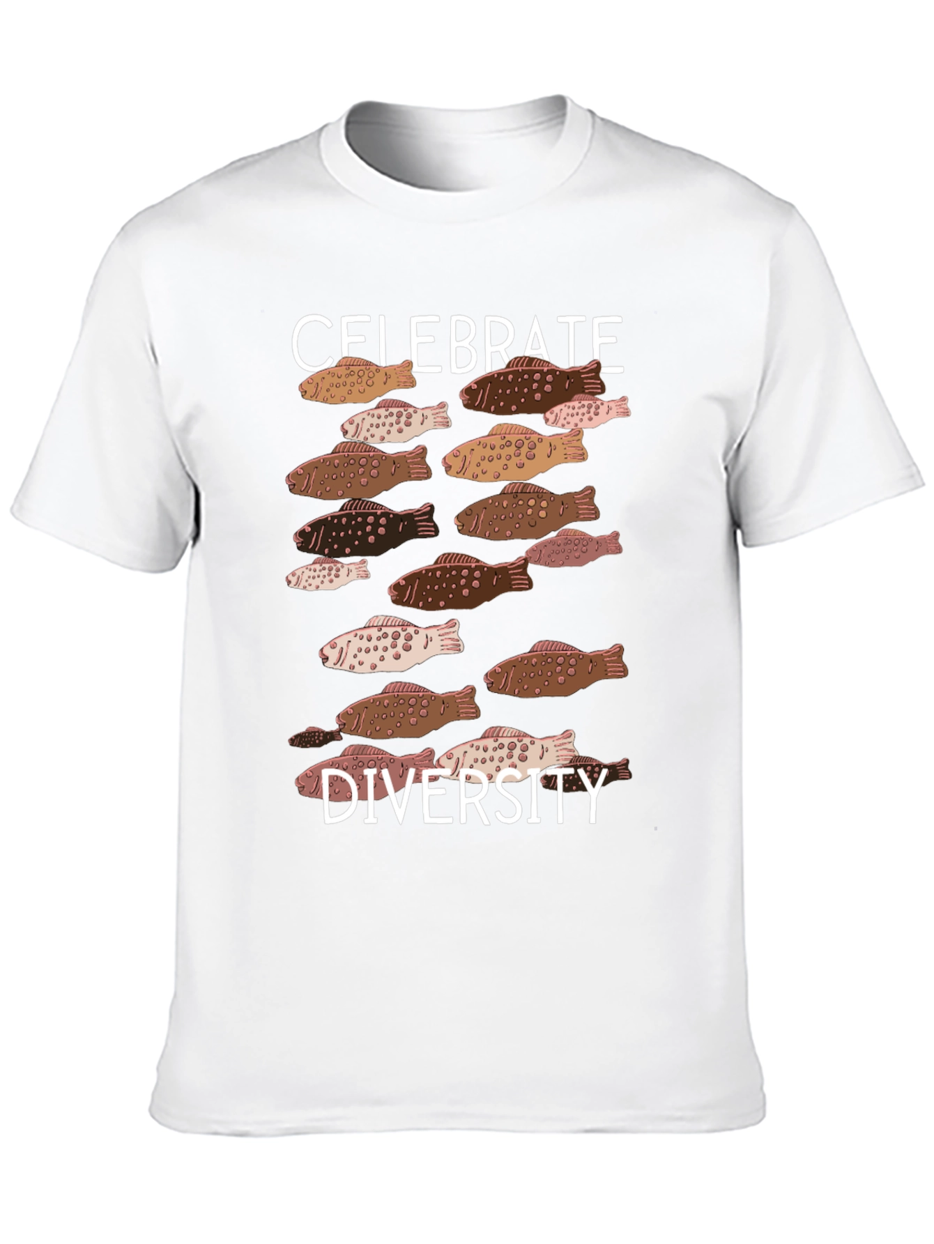 Black Celebrate Diversity Graphic Tee view 10