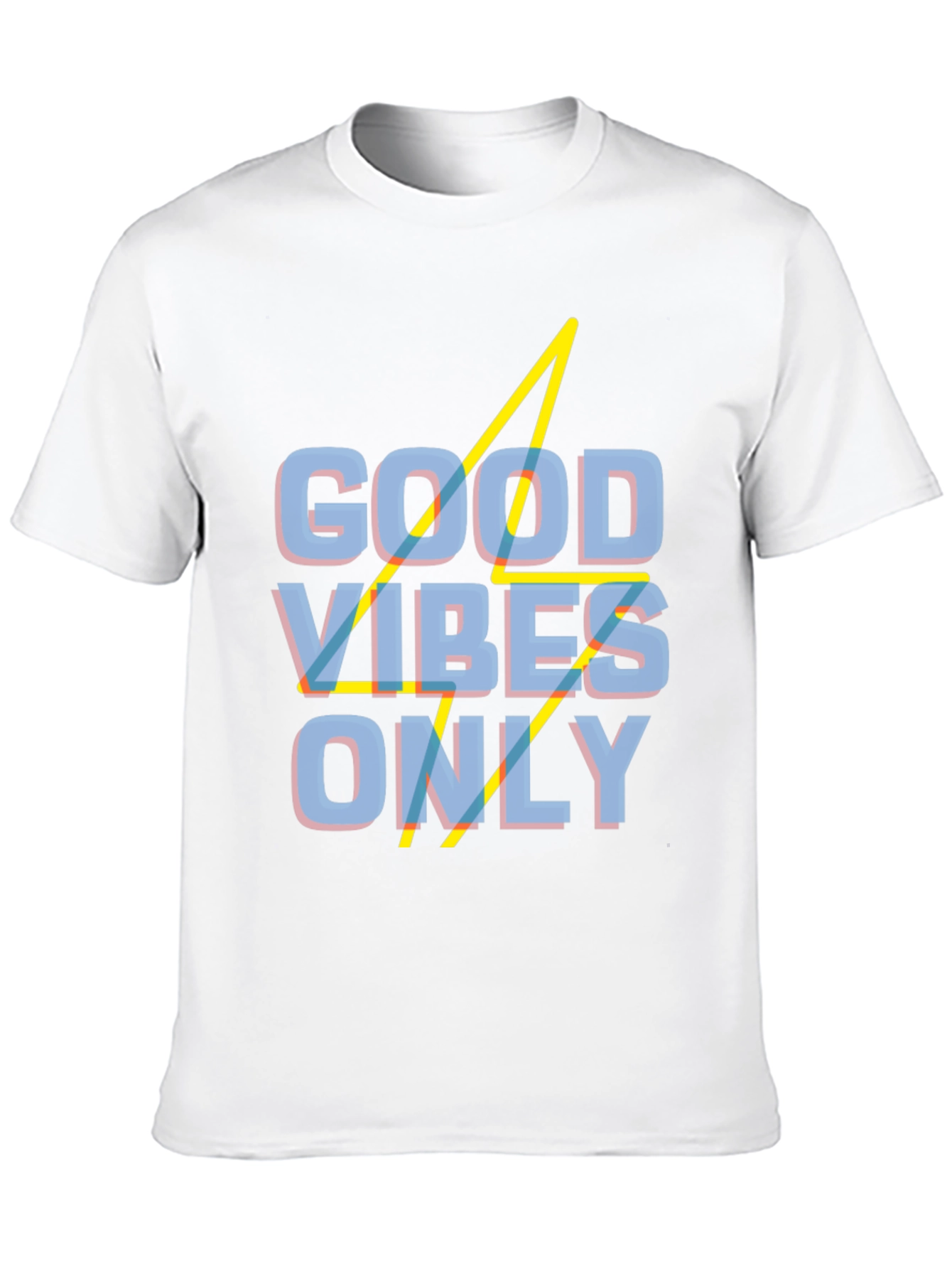 Black Good Vibes Only Graphic Tee view 10