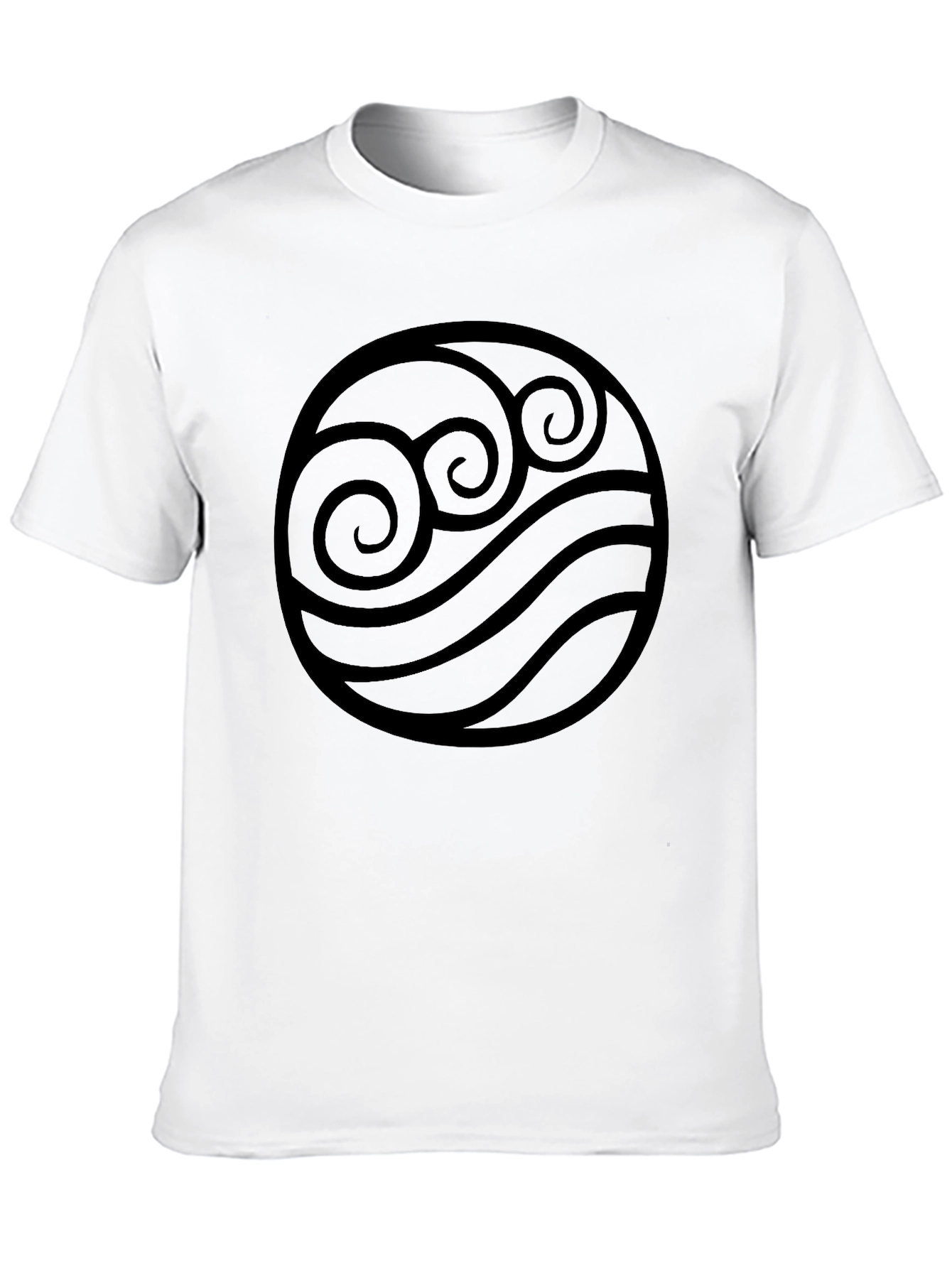 Black Water Tribe Symbol T-Shirt view 10