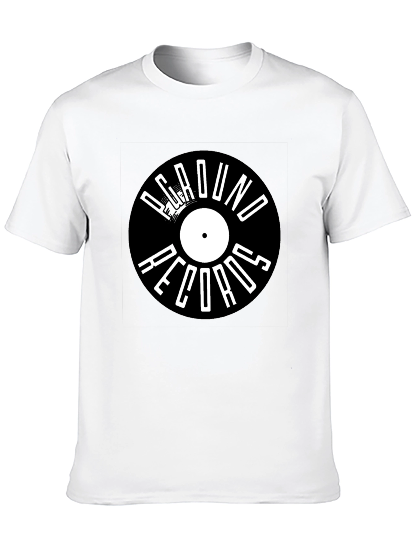 Black Underground Records Vinyl T-Shirt view 10