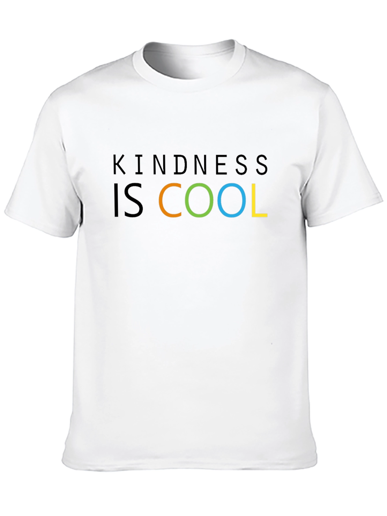 Black Kindness is Cool Graphic Tee - Black view 10