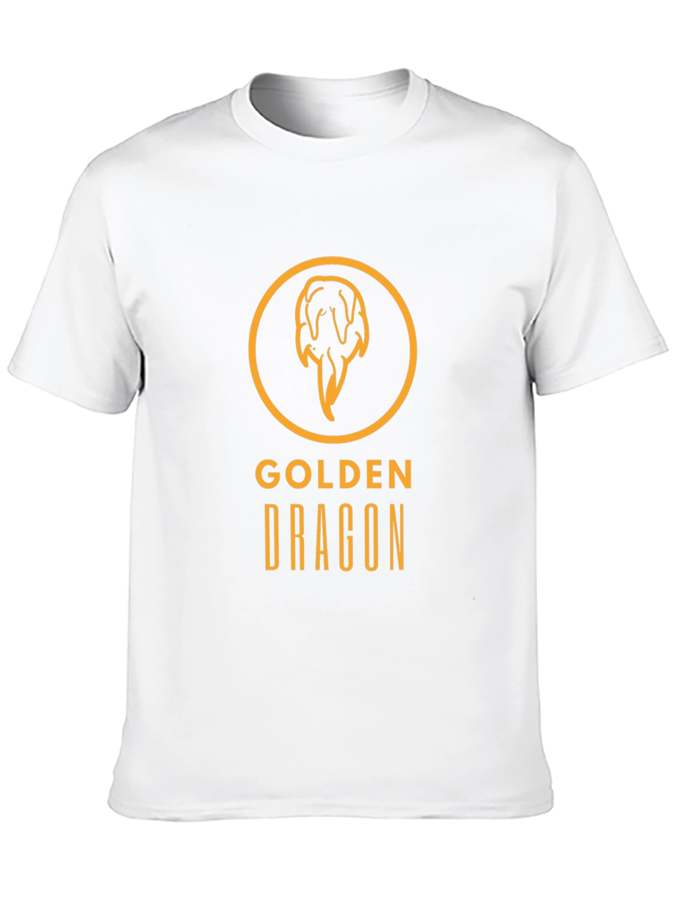 Black Golden Dragon Graphic Tee - Stylish Men's T-Shirt view 10