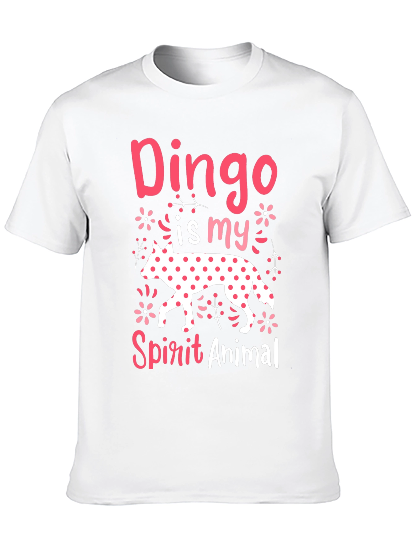 Black Dingo Spirit Animal Graphic Tee - Novelty Design view 10