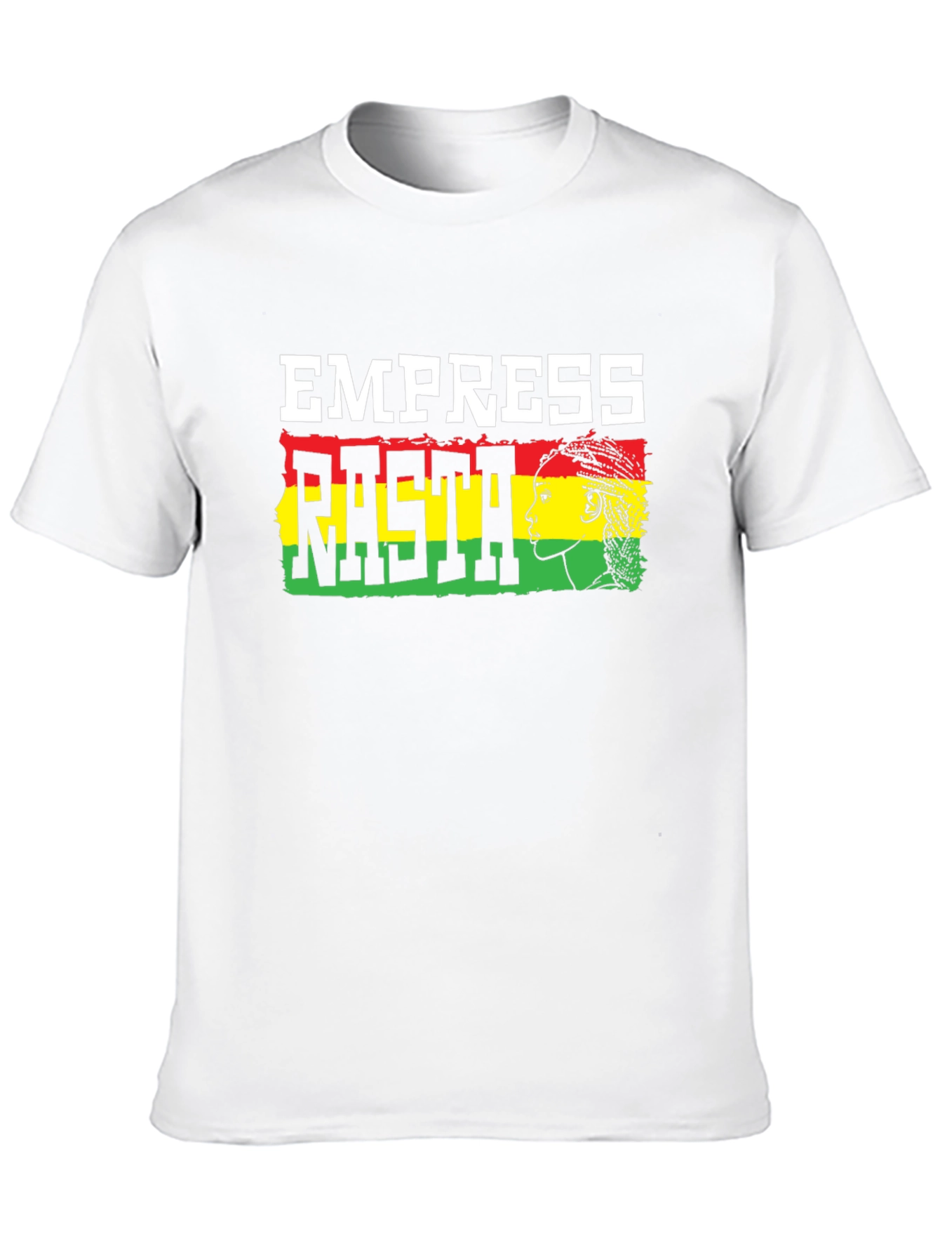 Black Empress Rasta Graphic T-Shirt view 10