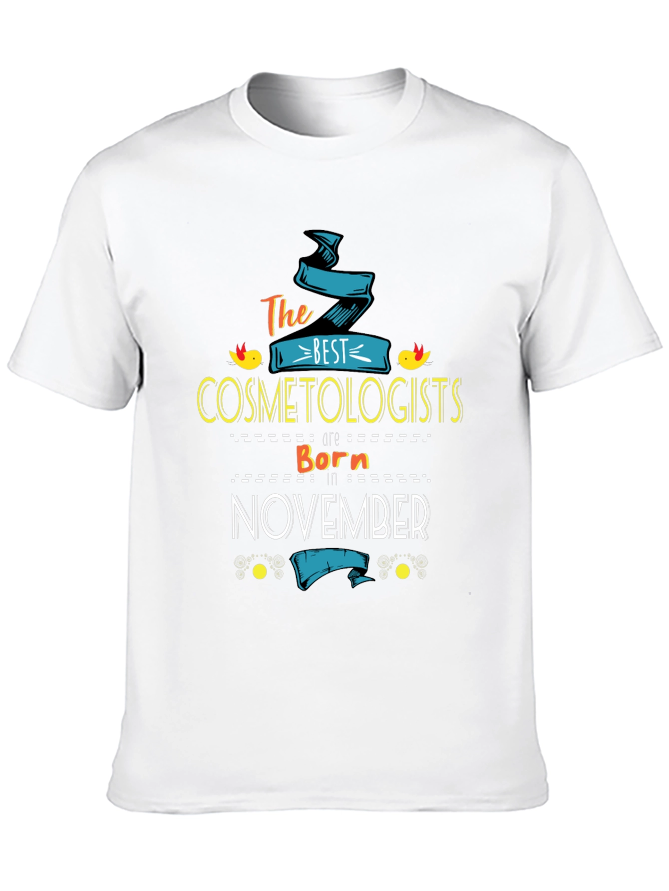 Black Best Cosmetologists Born in November T-Shirt view 10