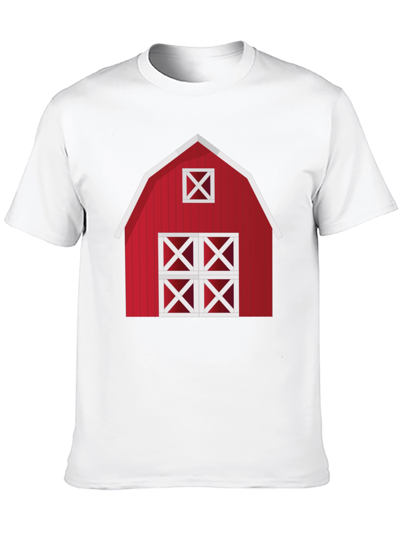 Black Red Barn Graphic Tee - Farmhouse Style view 10