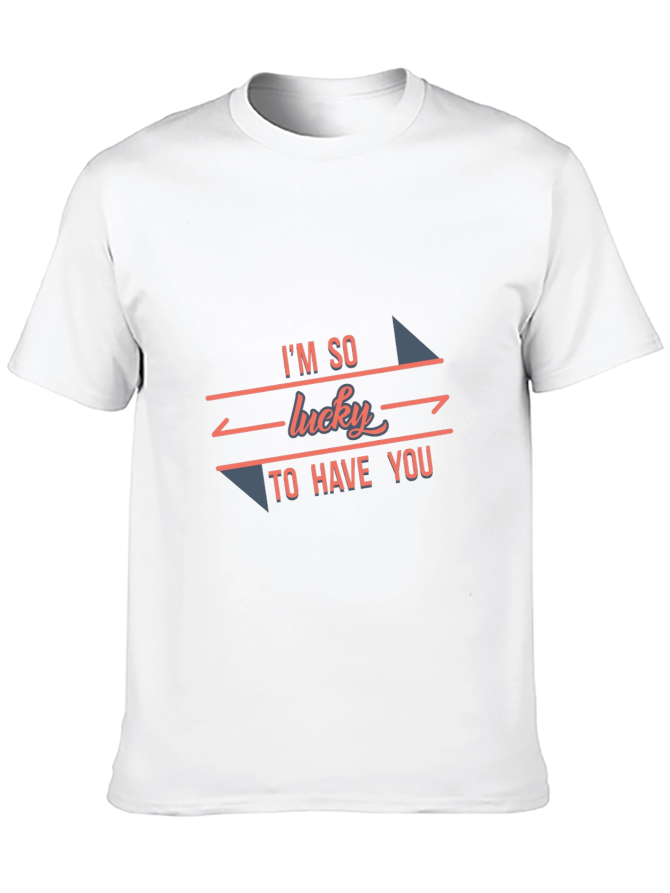 Black Lucky Black Tee - Soft Cotton Blend view 10