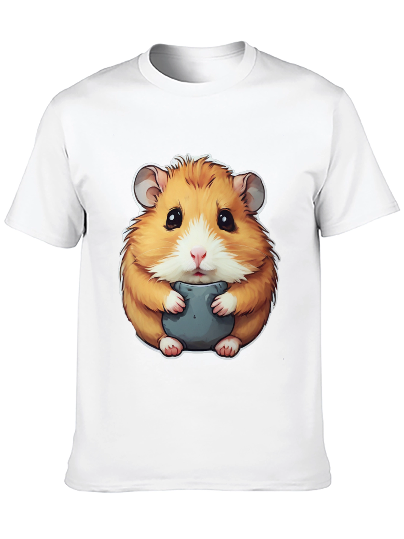 Black Hamster Graphic Tee - Cute Animal Design view 10