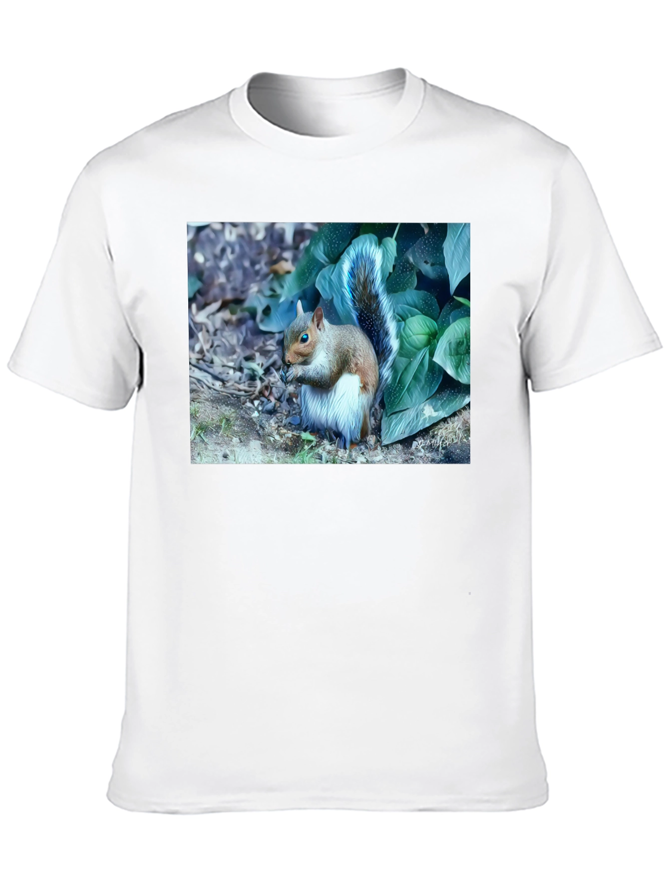 Black Squirrel T-Shirt: Nature Lover's Tee view 10