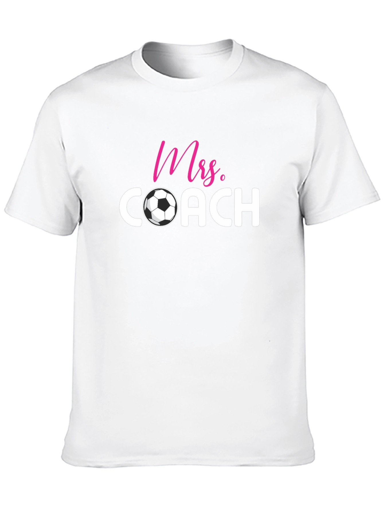 Black Mrs. Coach Soccer T-Shirt view 10