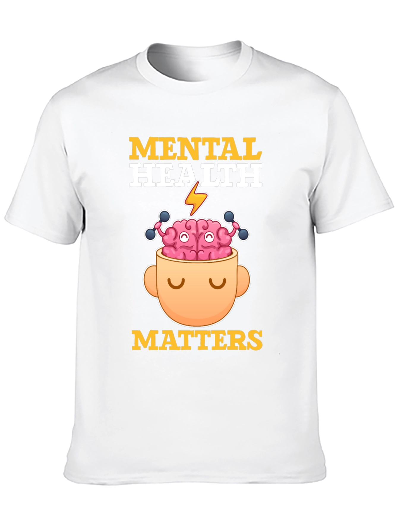 Black Mental Health Matters Graphic Tee view 10