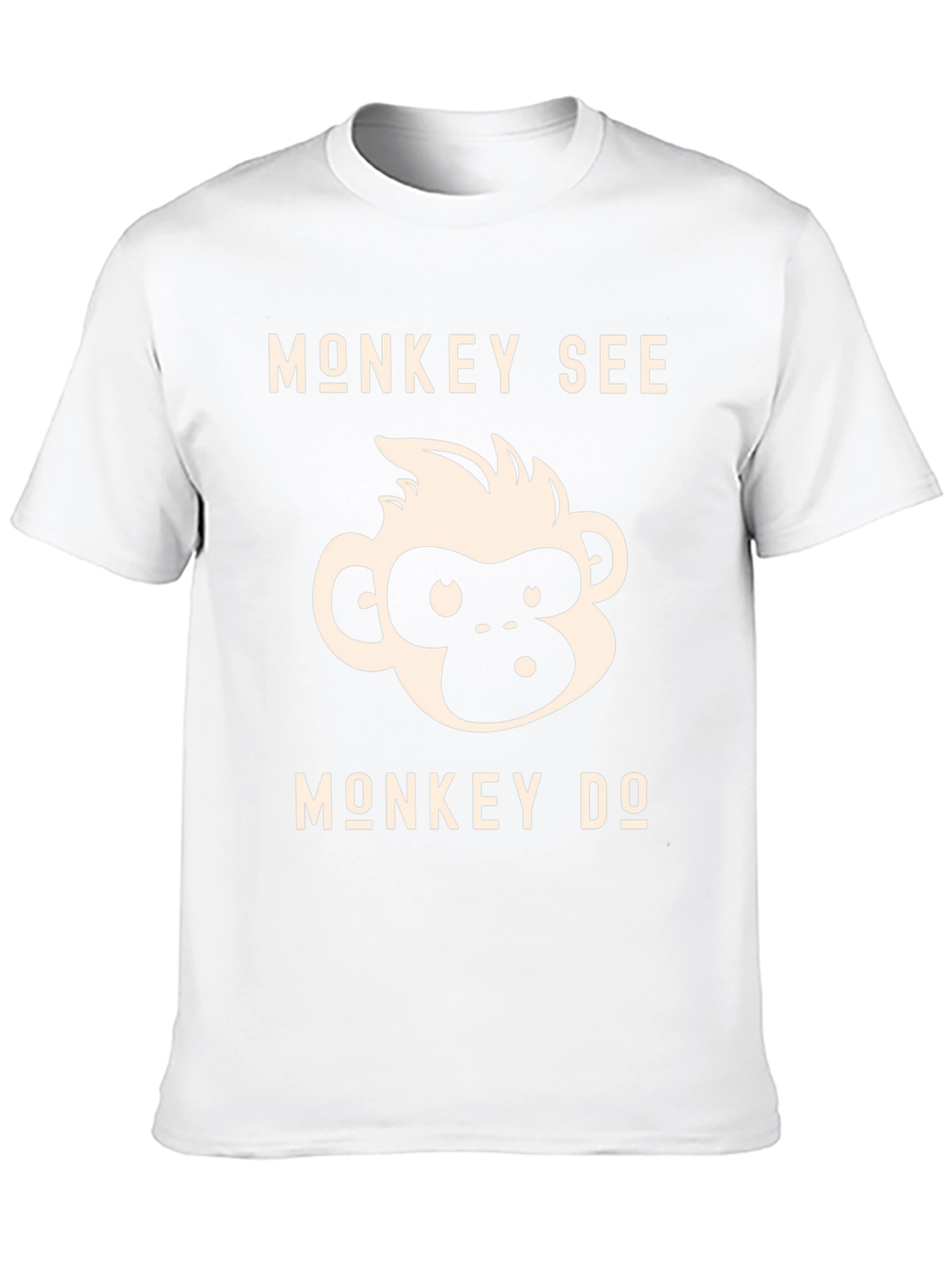 Black Monkey See Monkey Do Graphic Tee view 10