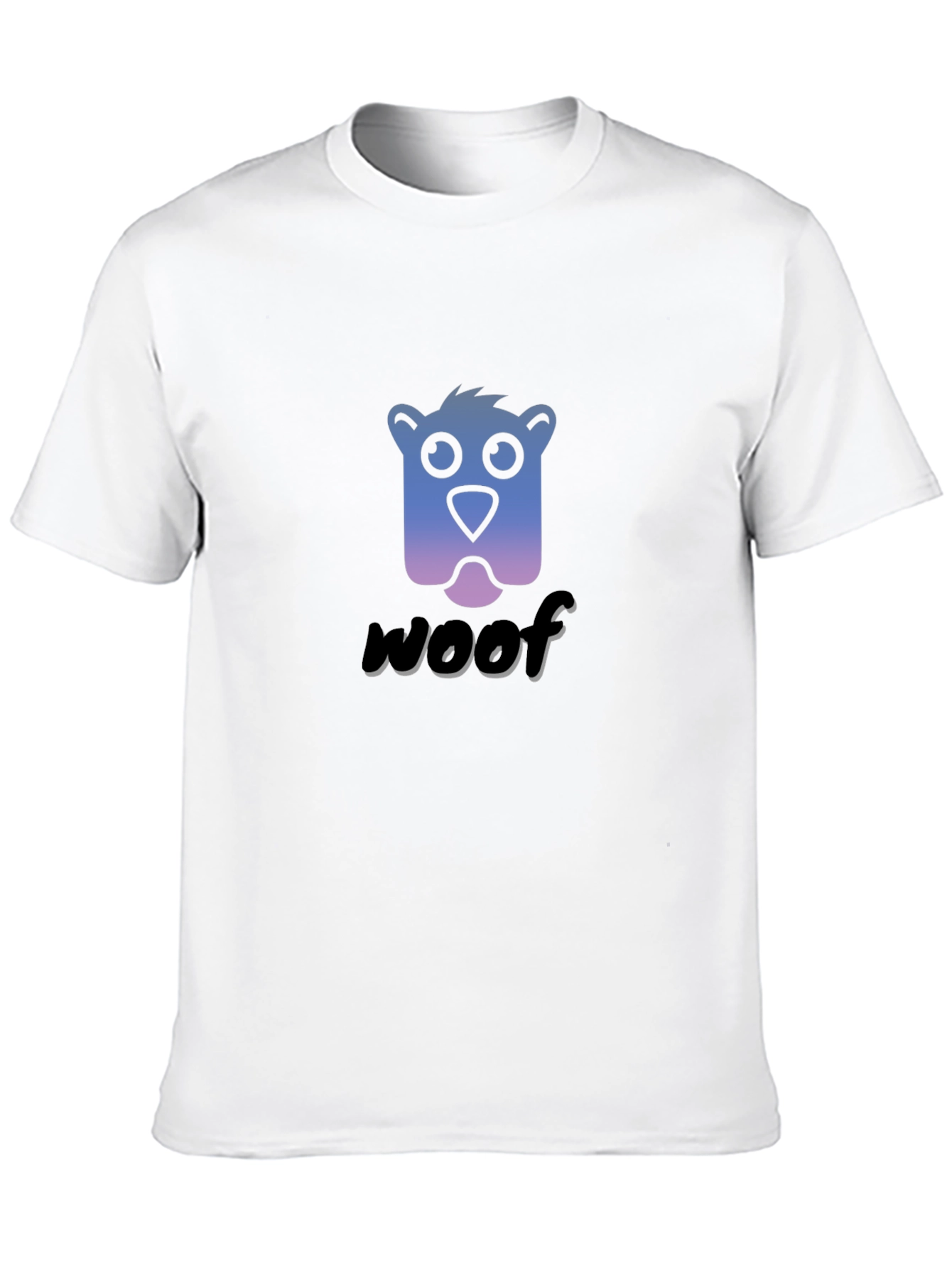 Black Woof T-Shirt view 10