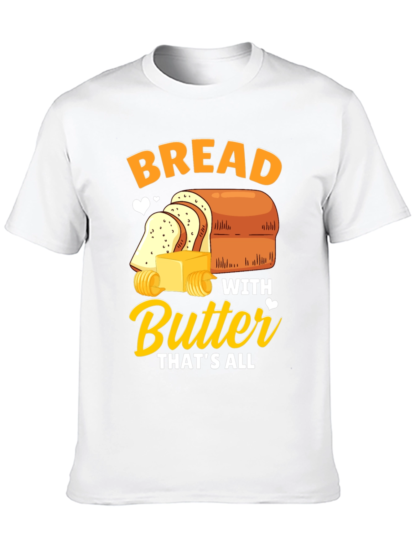 Black Bread with Butter T-Shirt - Funny Foodie Tee view 10