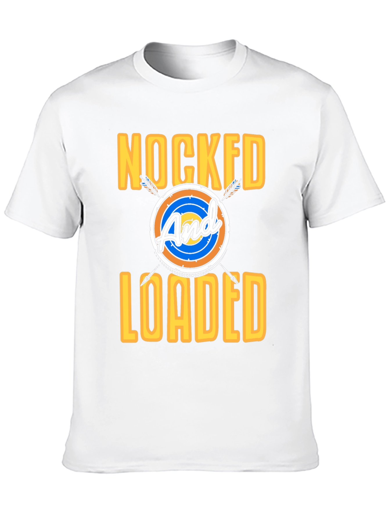 Black Archery "Nocked and Loaded" Graphic T-Shirt view 10