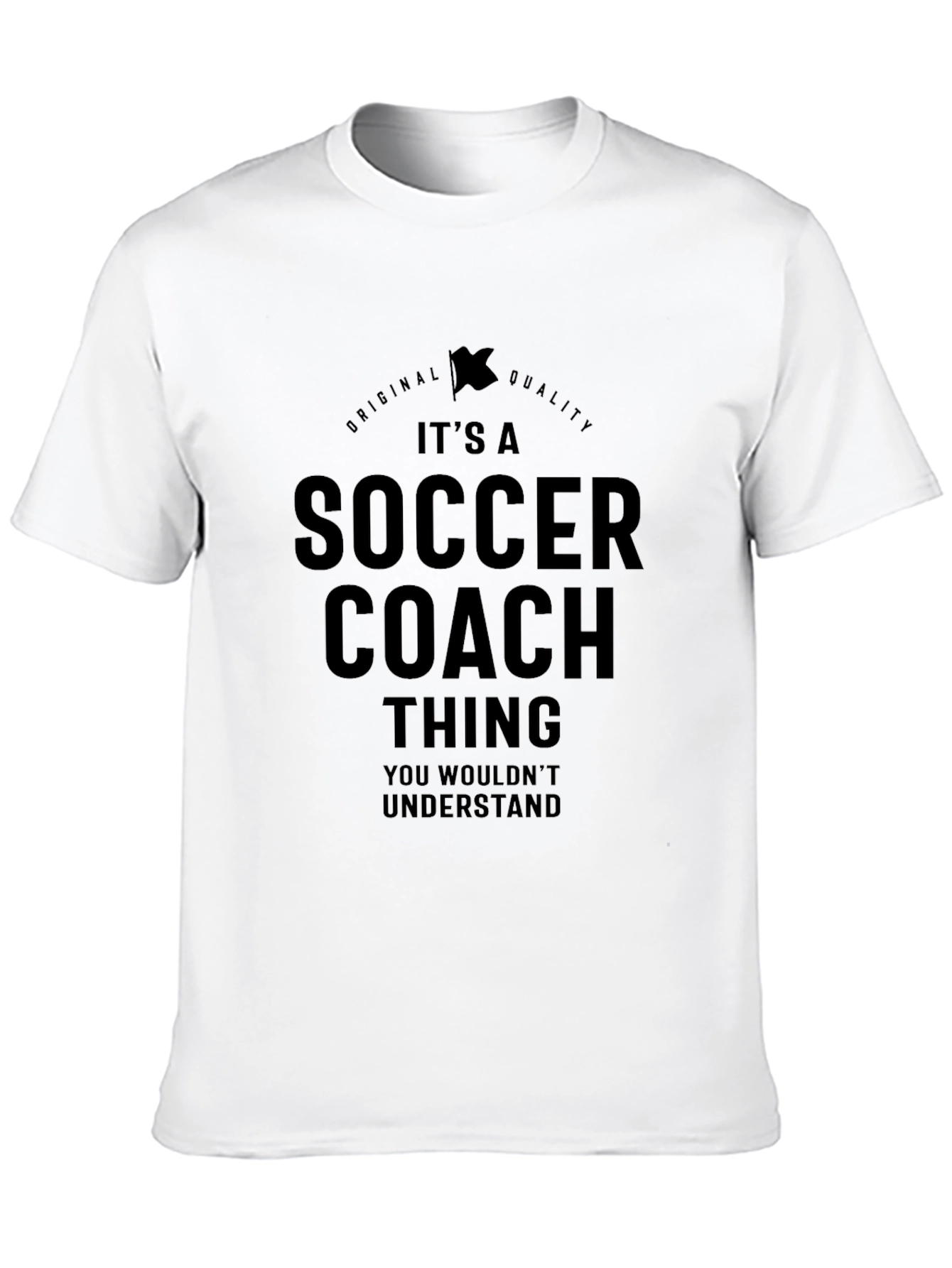 Black It's a Soccer Coach Thing T-Shirt view 10