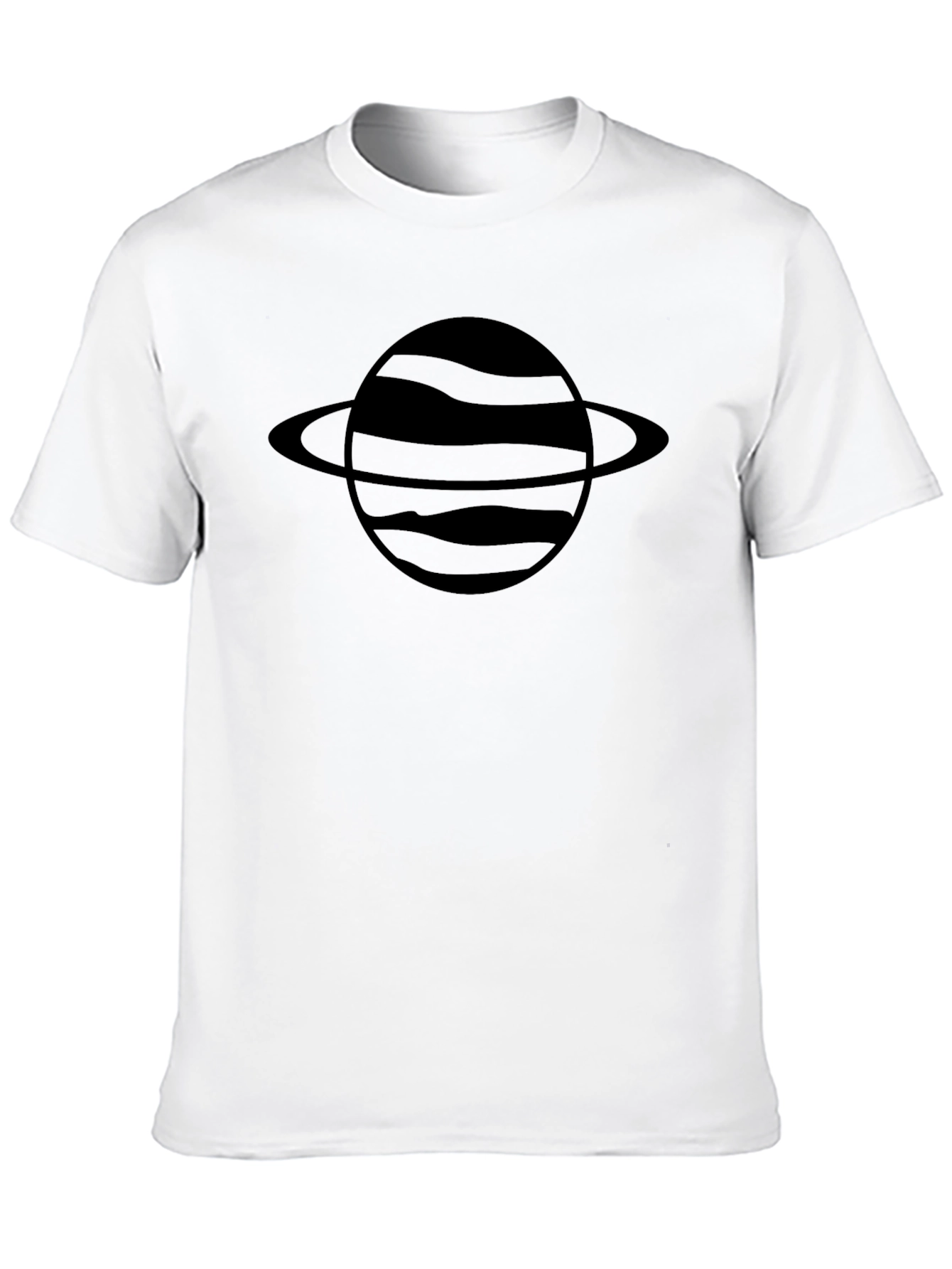 Black Planet Graphic Black T-Shirt - Stylish & Unique Design view 10