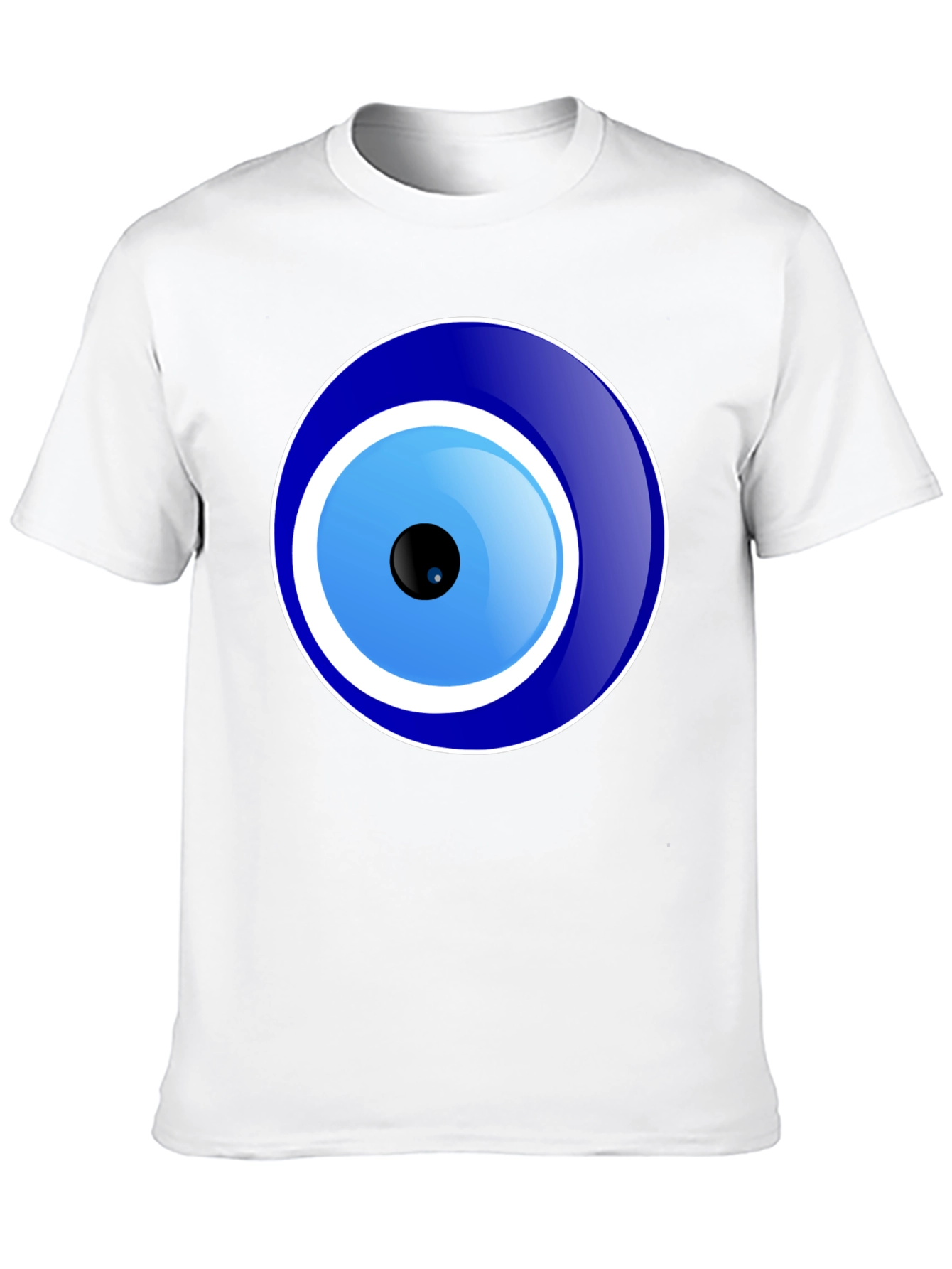 Black Evil Eye Graphic T-Shirt - Unisex Black Tee view 10