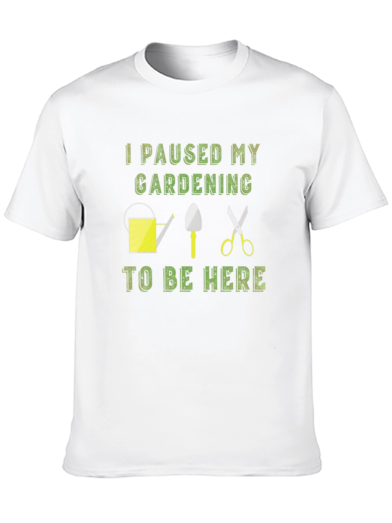 Black Gardening Pause T-Shirt - Funny Gardener Gift view 10