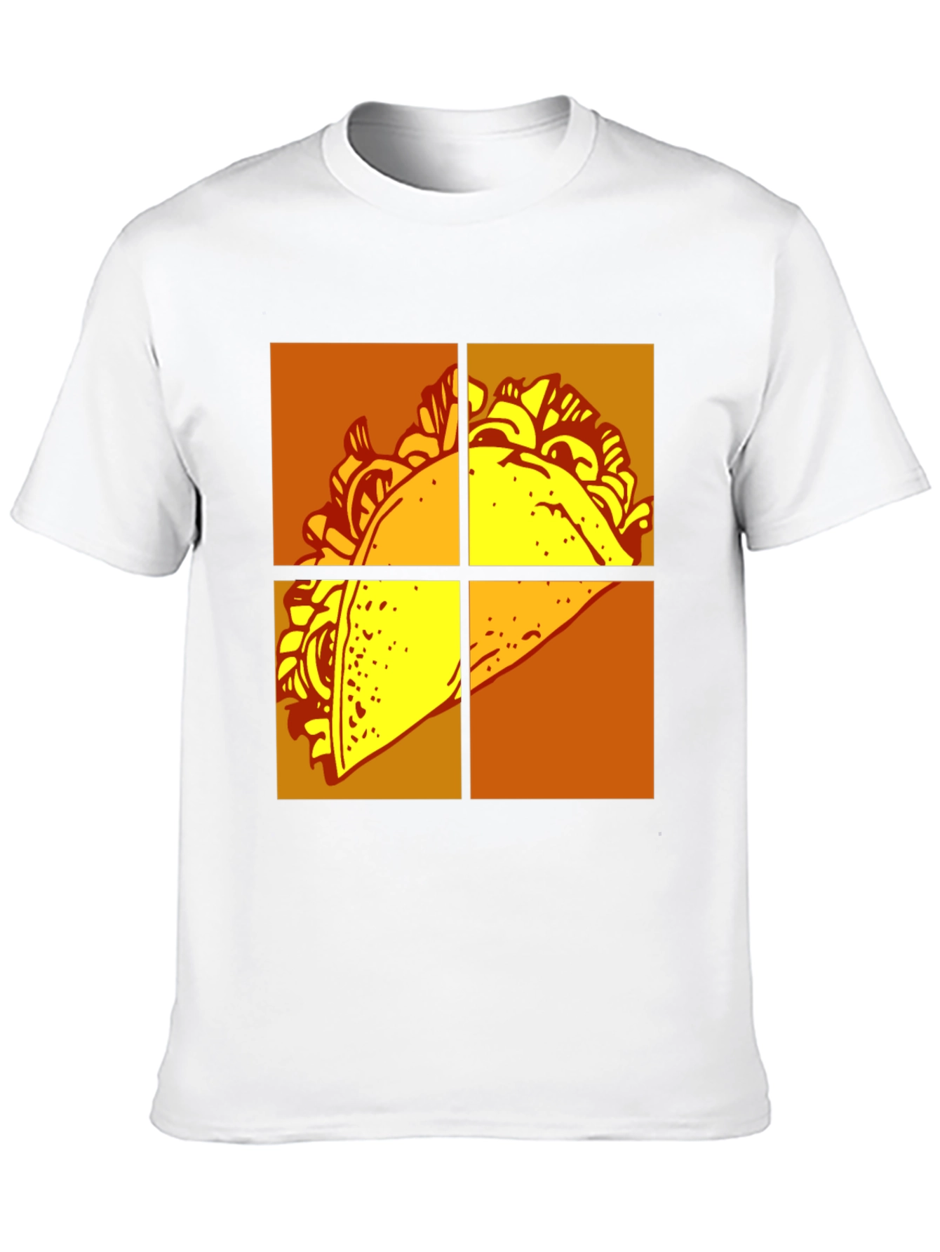 Black Taco T-Shirt - Graphic Novelty Tee view 10