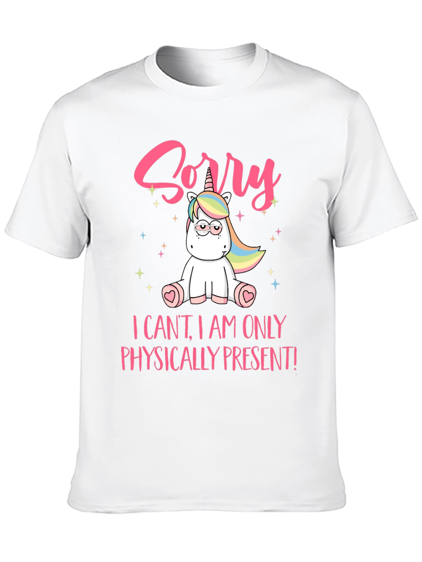 Black Unicorn 'Sorry' Graphic T-Shirt view 10