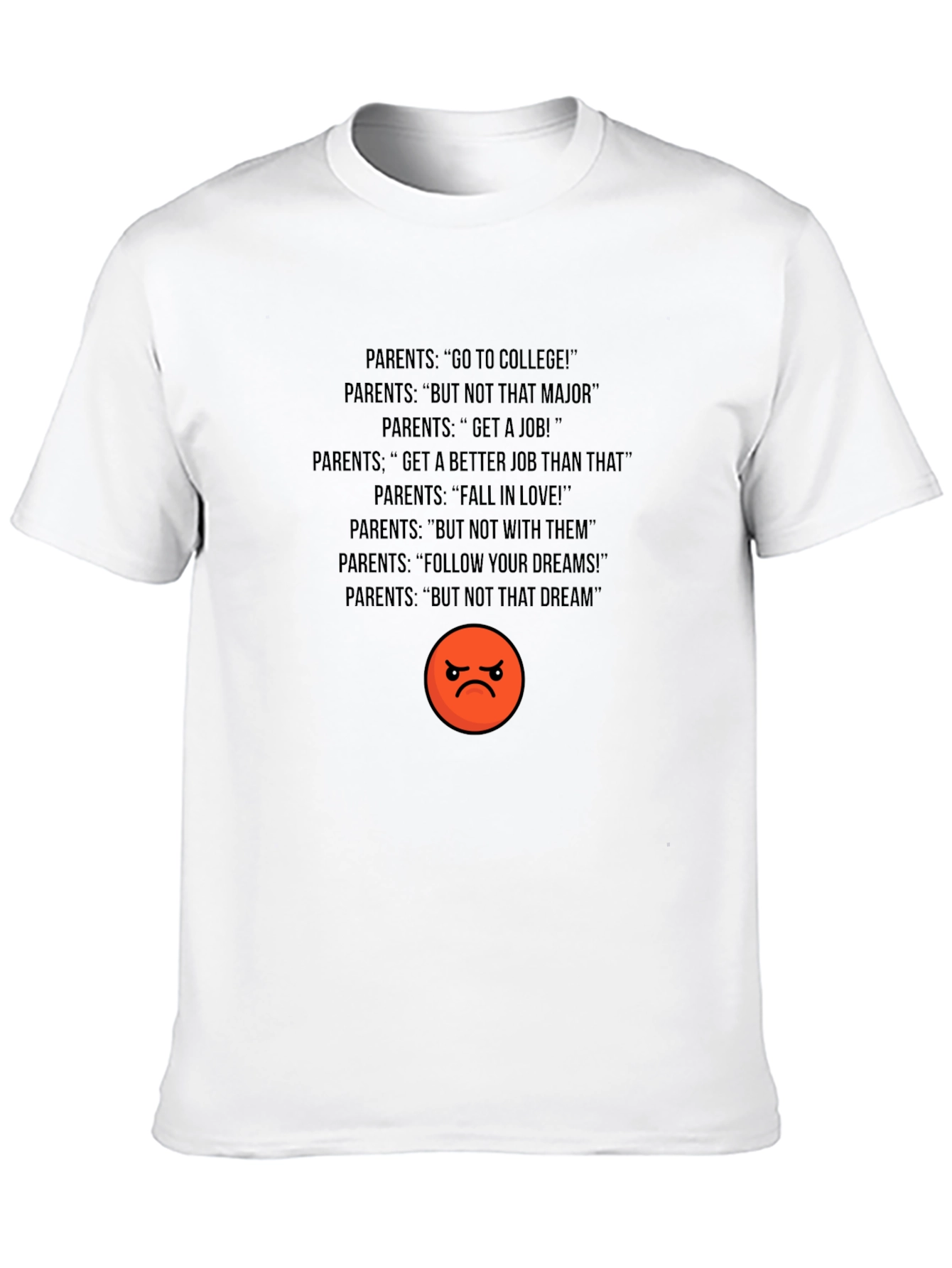 Humorous "Parents" T-Shirt - 10