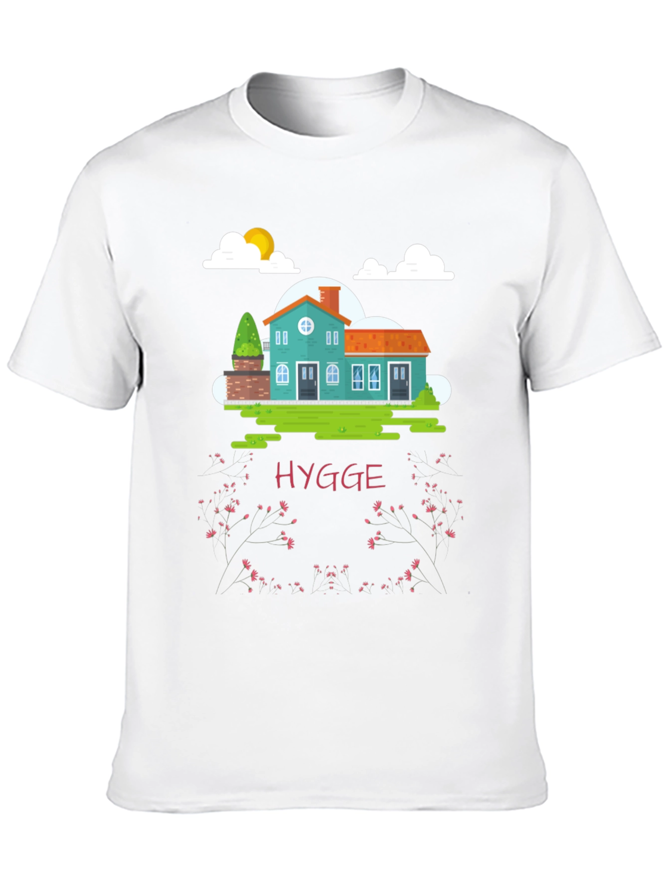 Black Hygge House Black T-Shirt - Cozy Comfort view 10