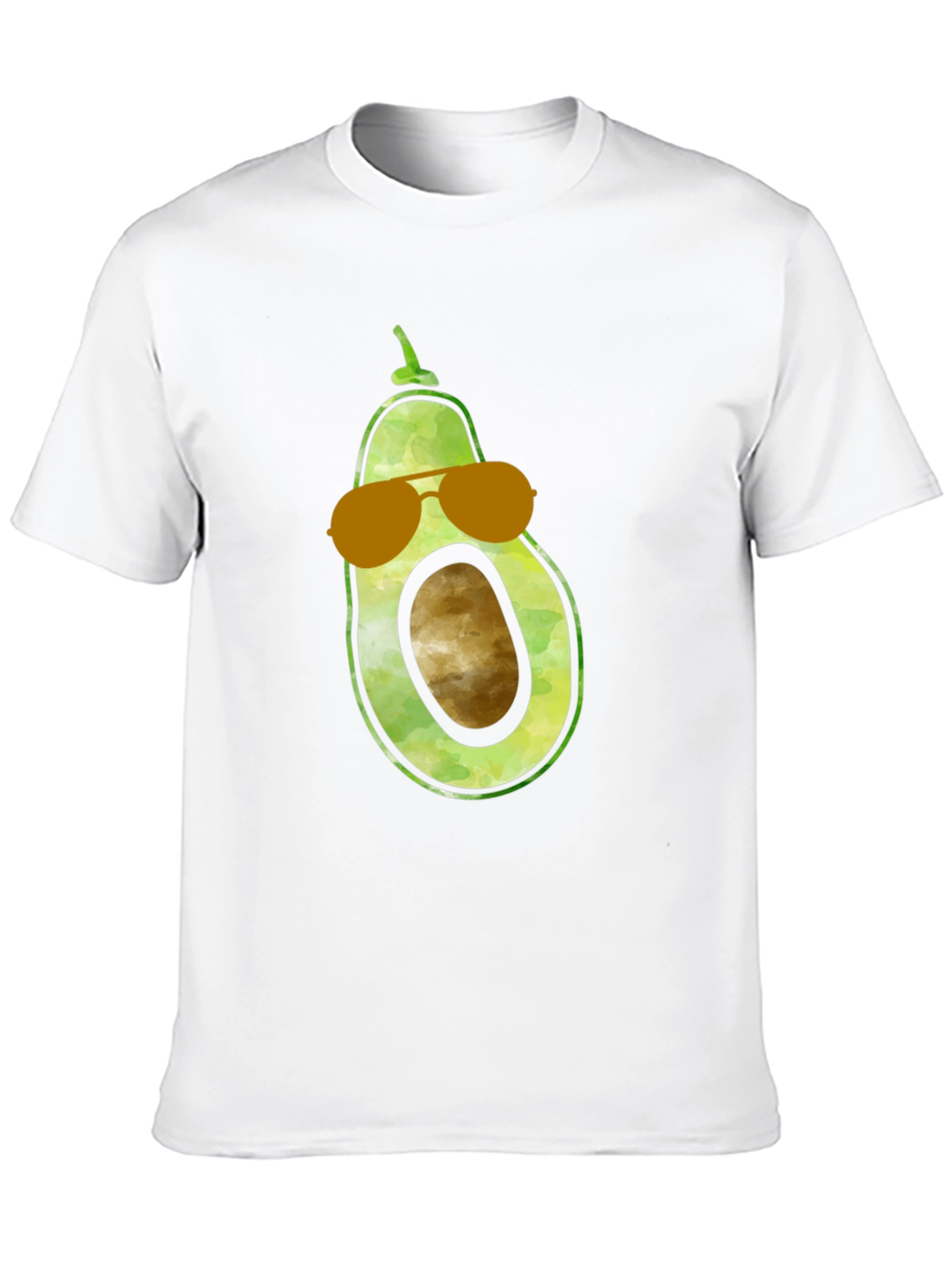 Black Cool Avocado Graphic Tee view 10