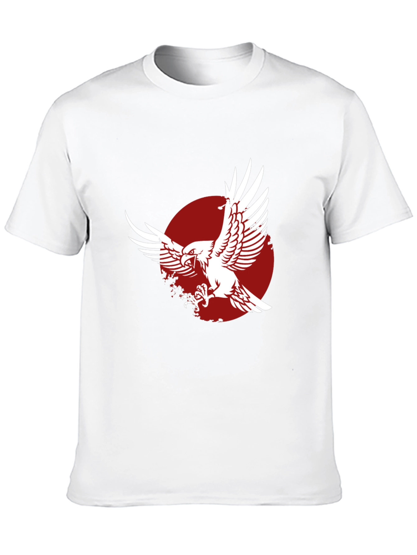 Black Eagle Graphic Tee - Black Stylish Design view 10