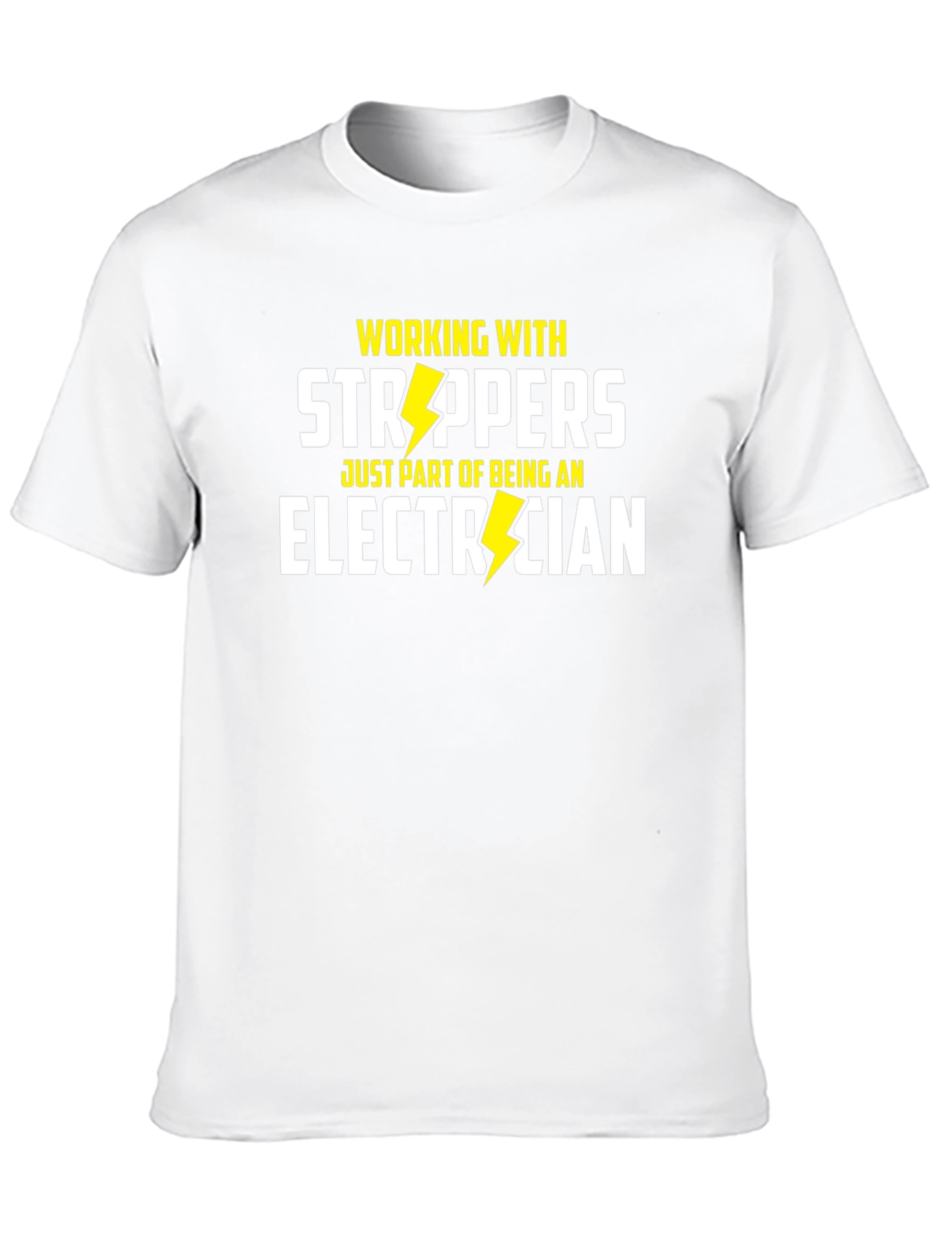 Black Strippers Electrician T-Shirt view 10