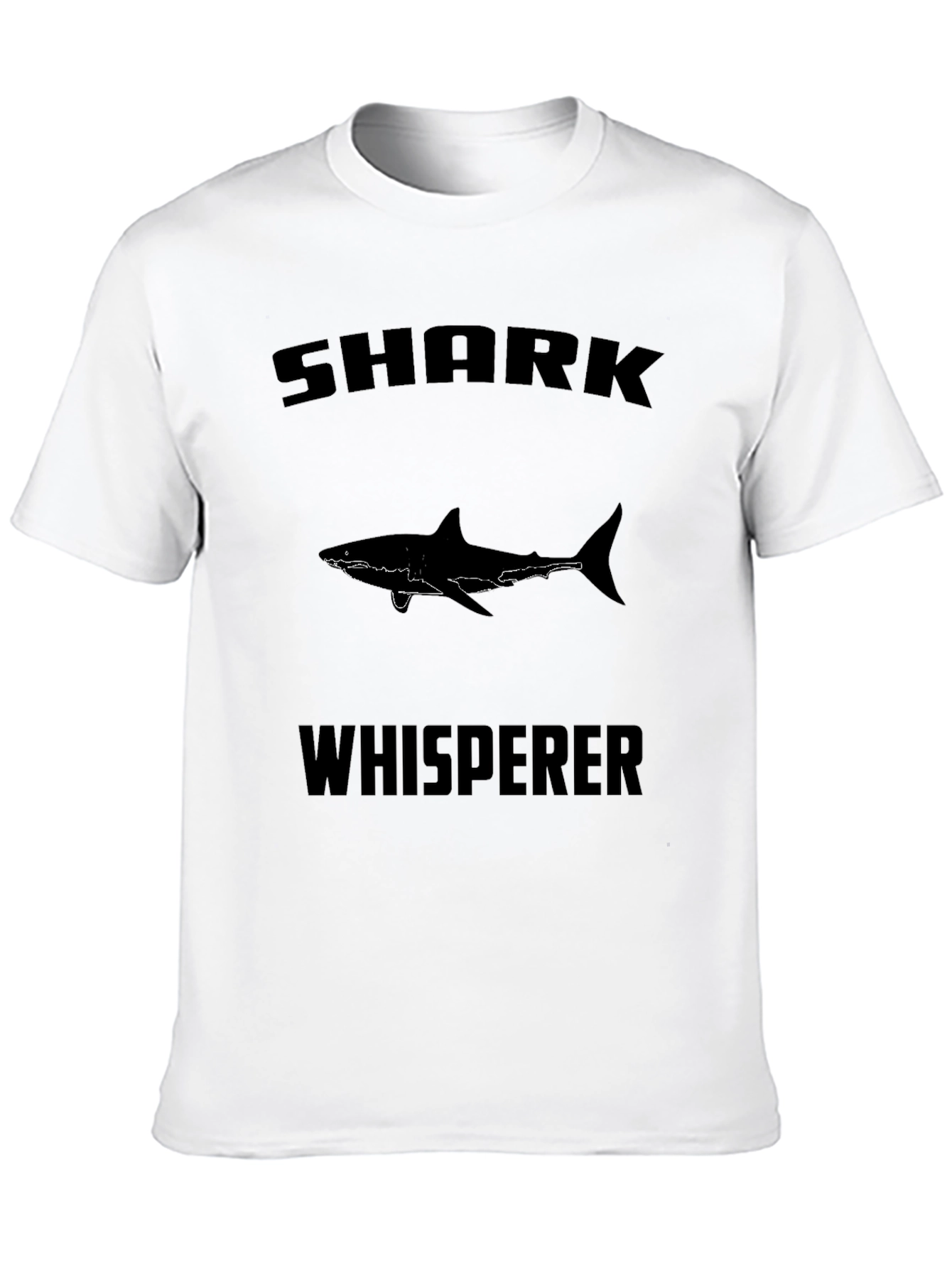 Shark Whisperer Graphic Tee - Black - 10