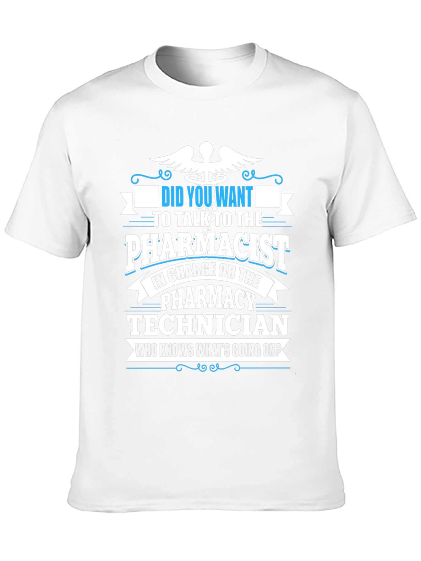 Black Pharmacy Technician T-Shirt view 10