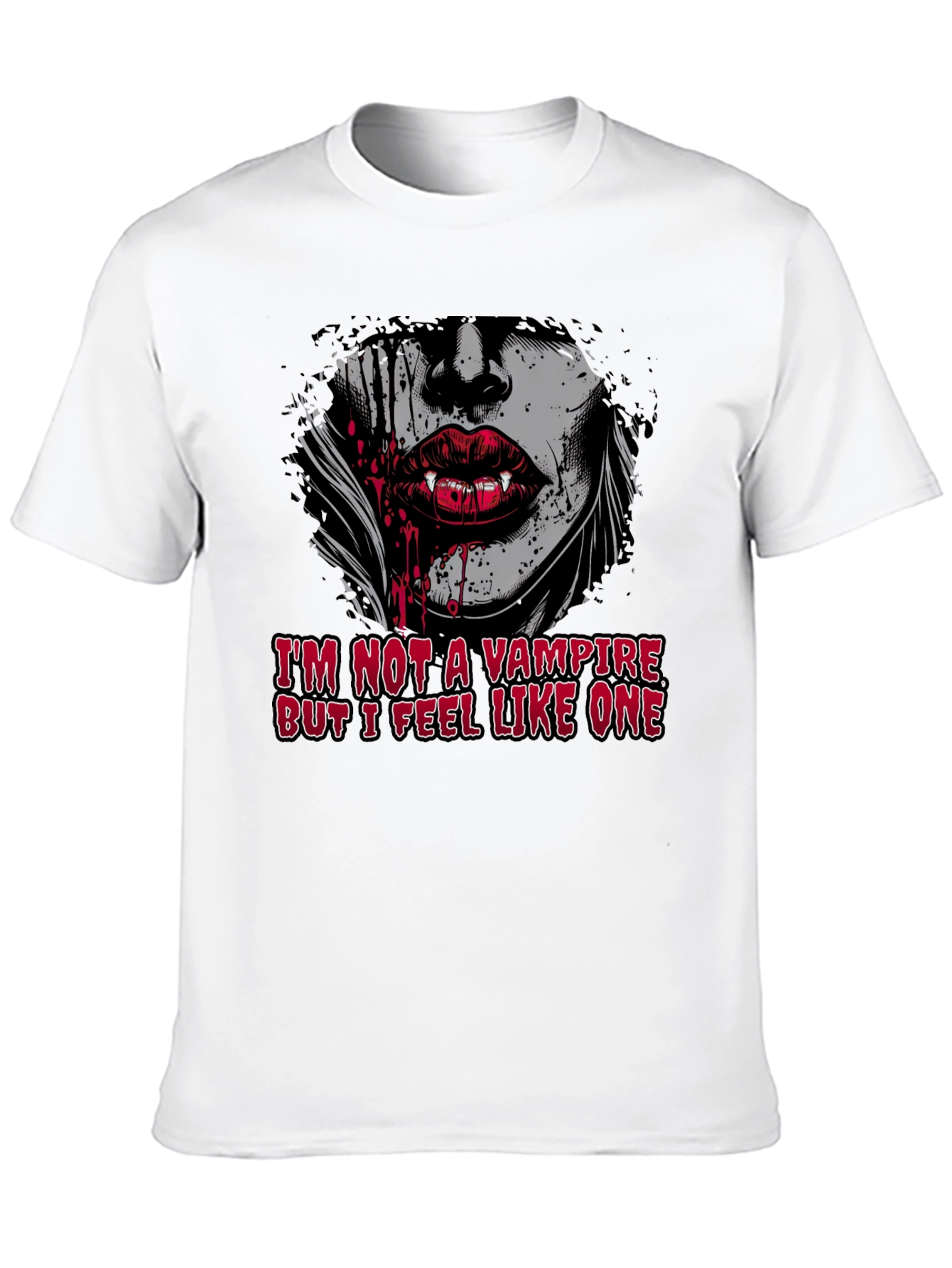 Black Vampire Graphic T-Shirt view 10