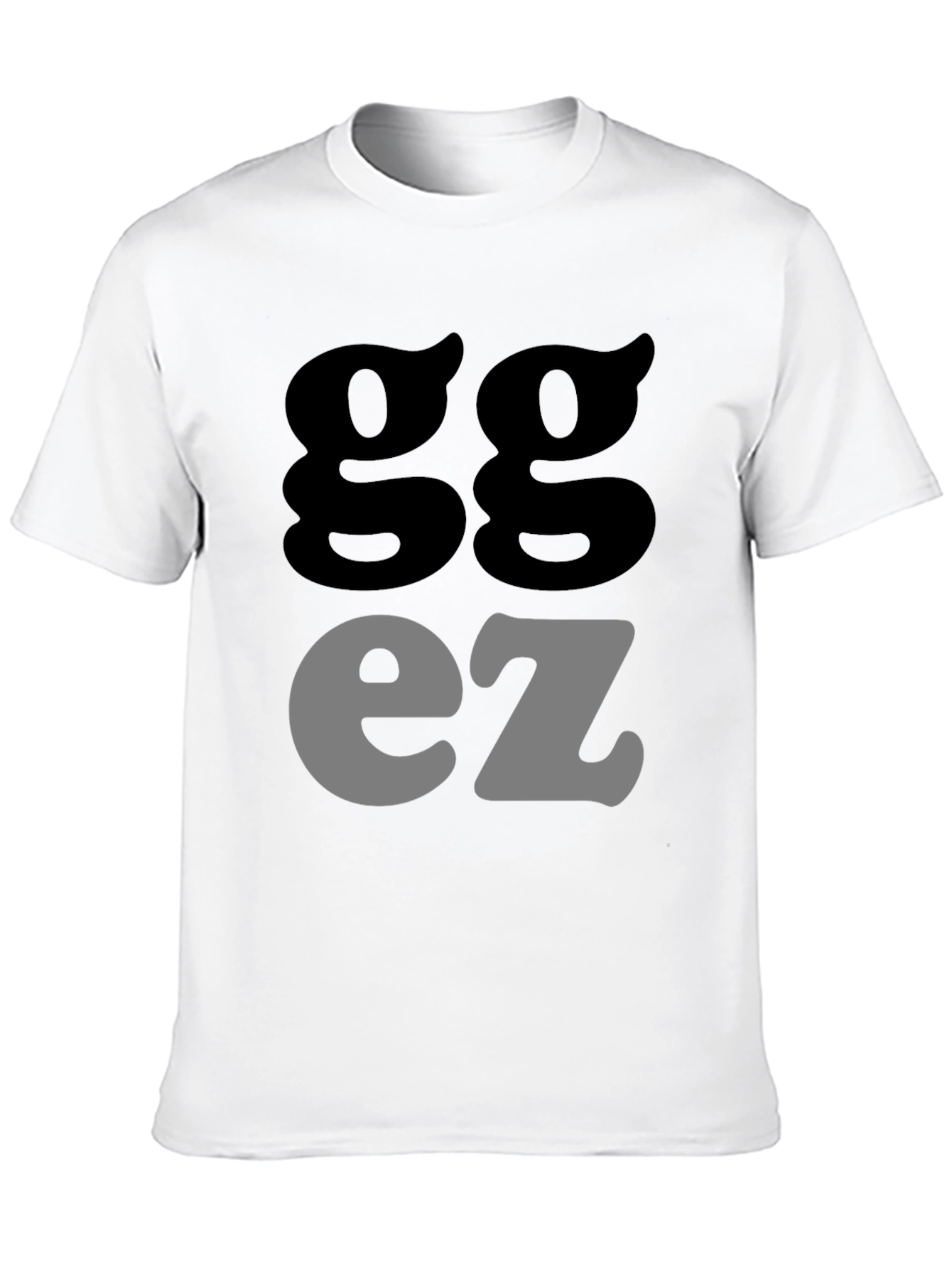 Black GG EZ Graphic Tee - Gamer T-Shirt view 10