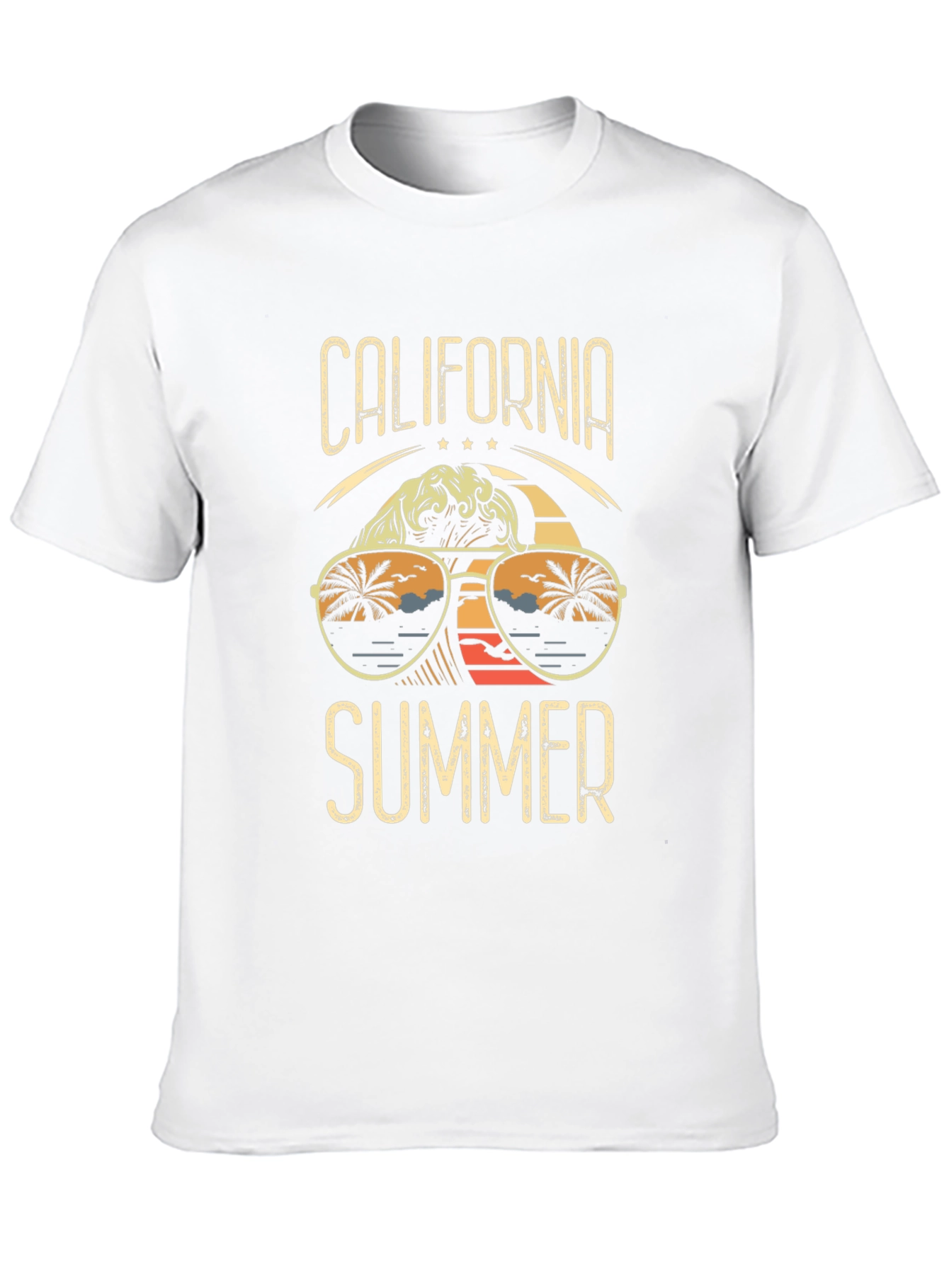 Black California Summer Graphic Tee view 10
