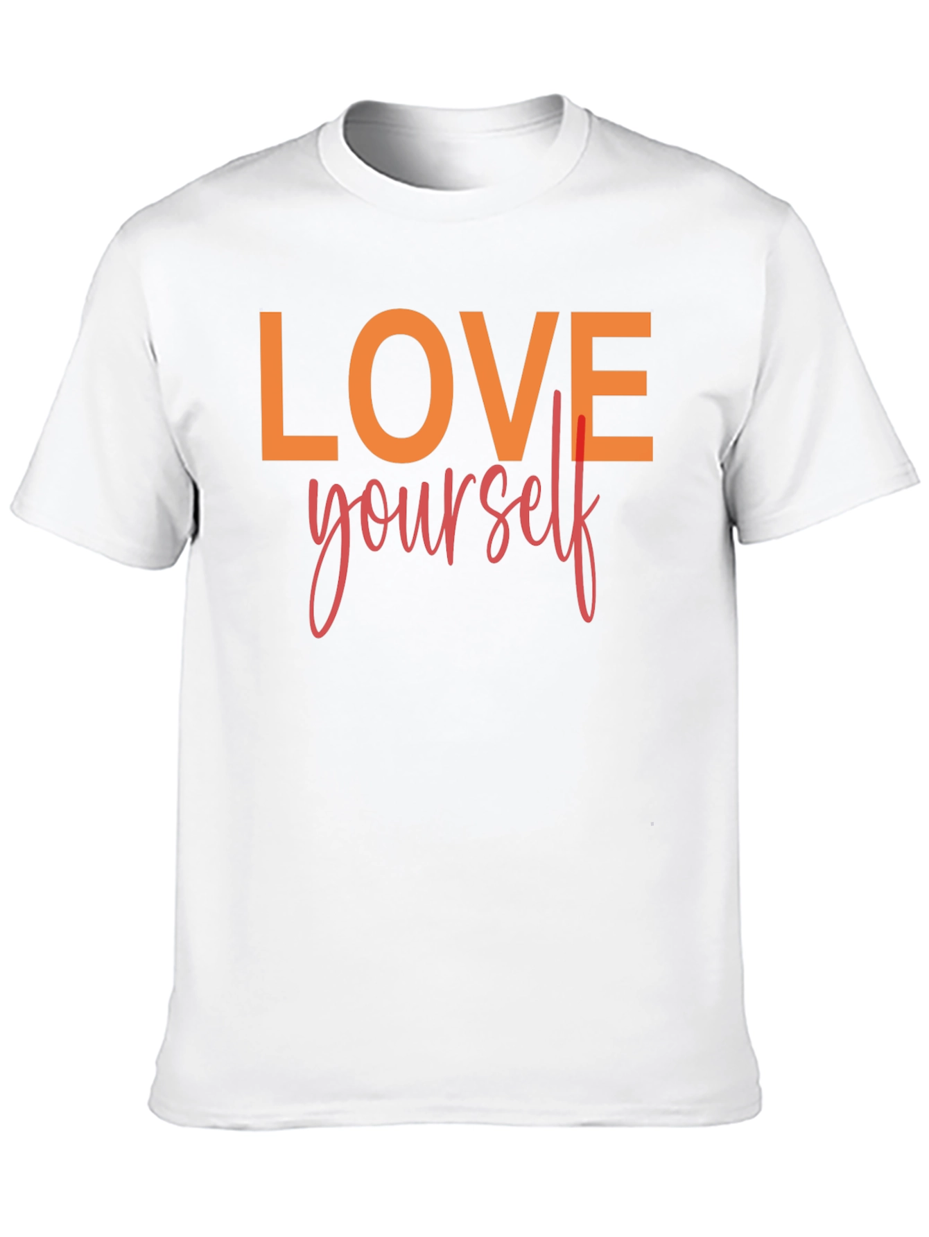 Black Love Yourself Graphic Tee - Black view 10