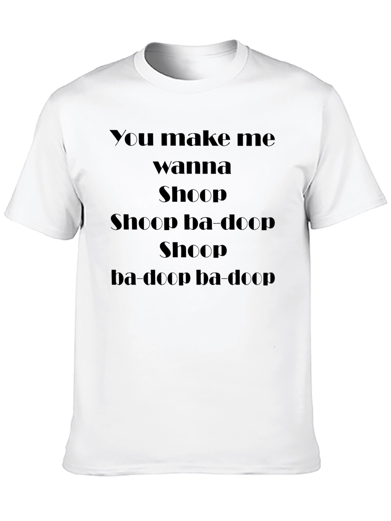 Black Shoop Lyrics T-Shirt - Fun Music Tee view 10