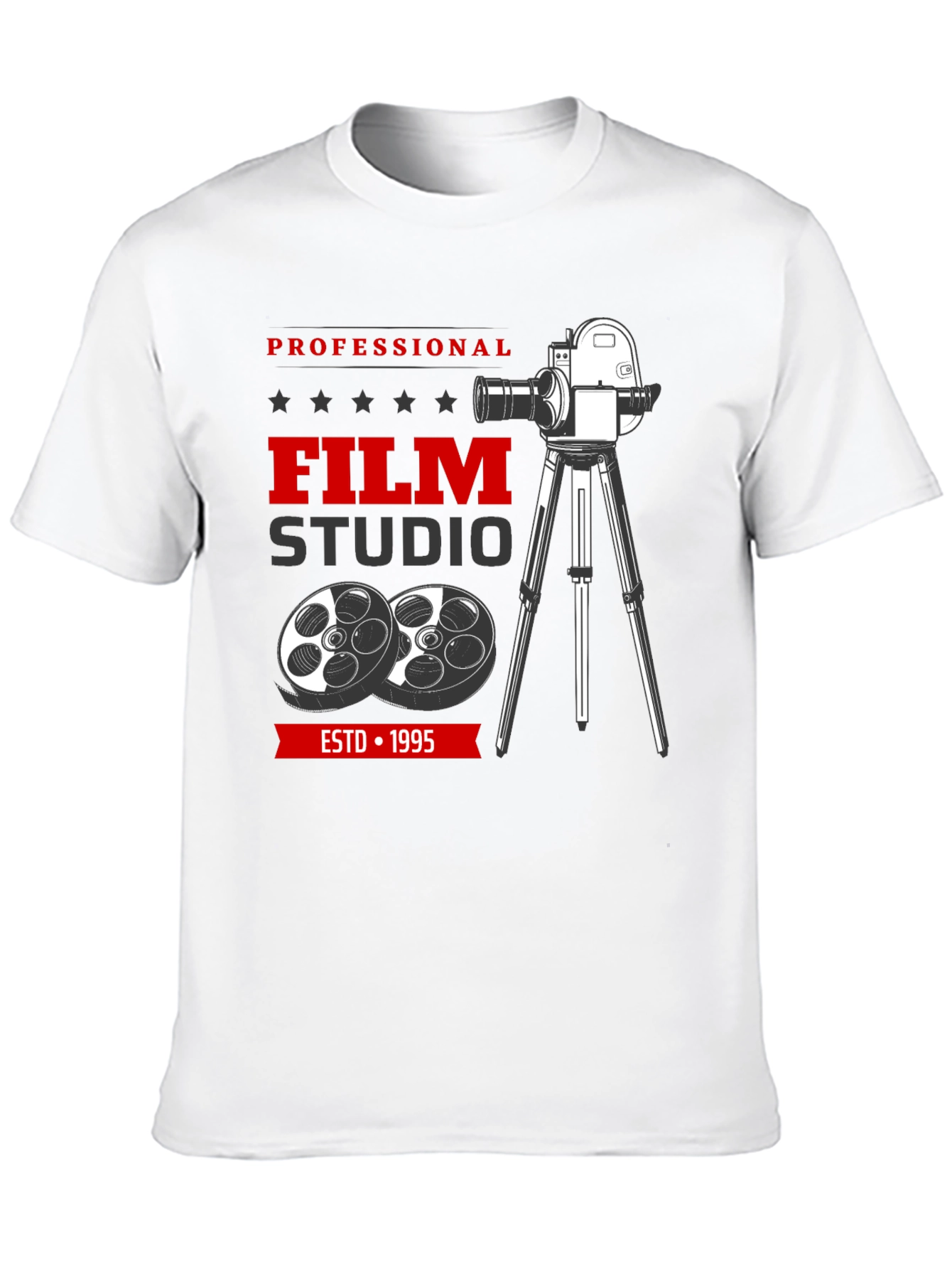Black Professional Film Studio T-Shirt view 10