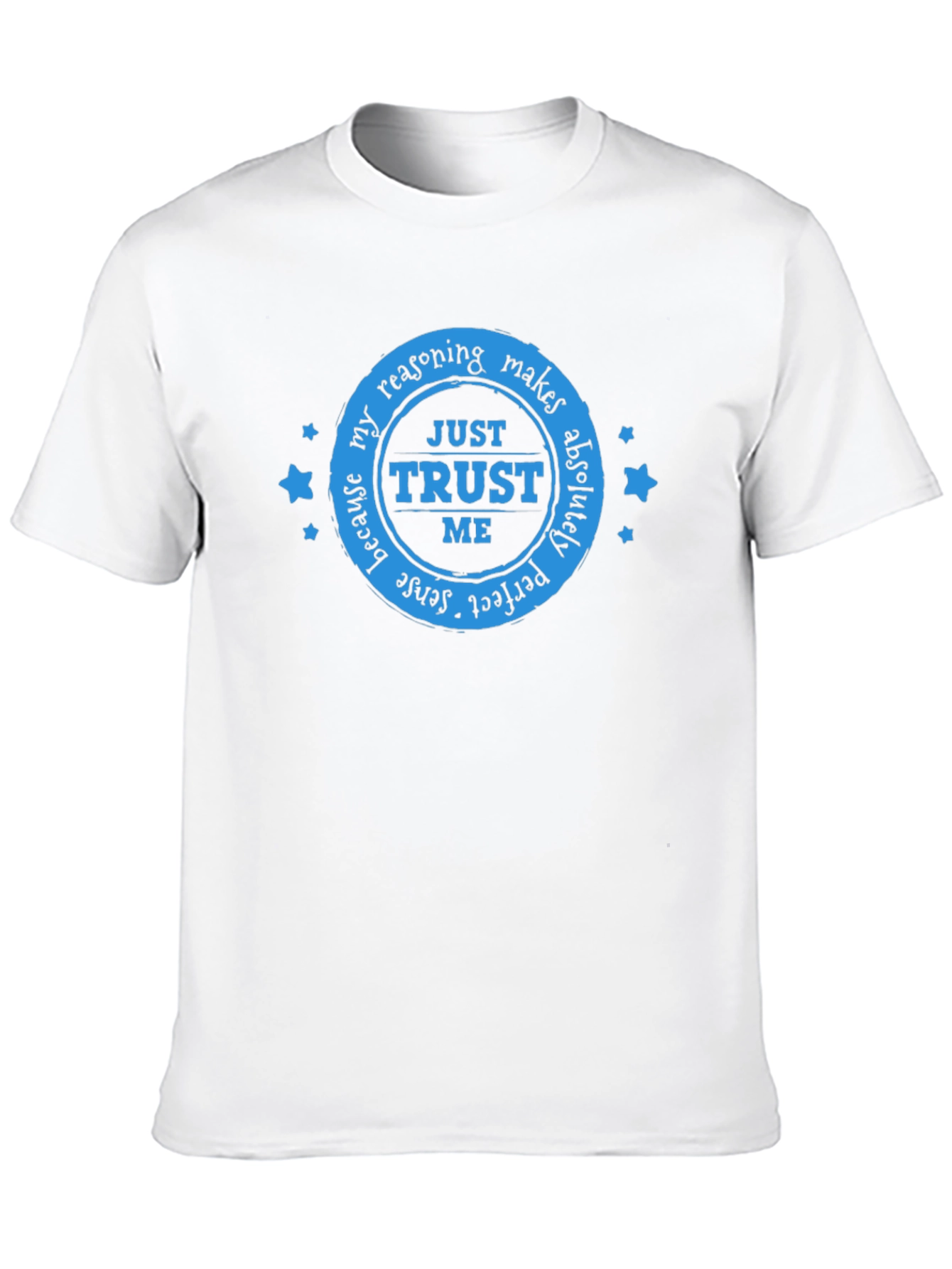 Black Trust Me Graphic T-Shirt - Sarcastic Humor view 10