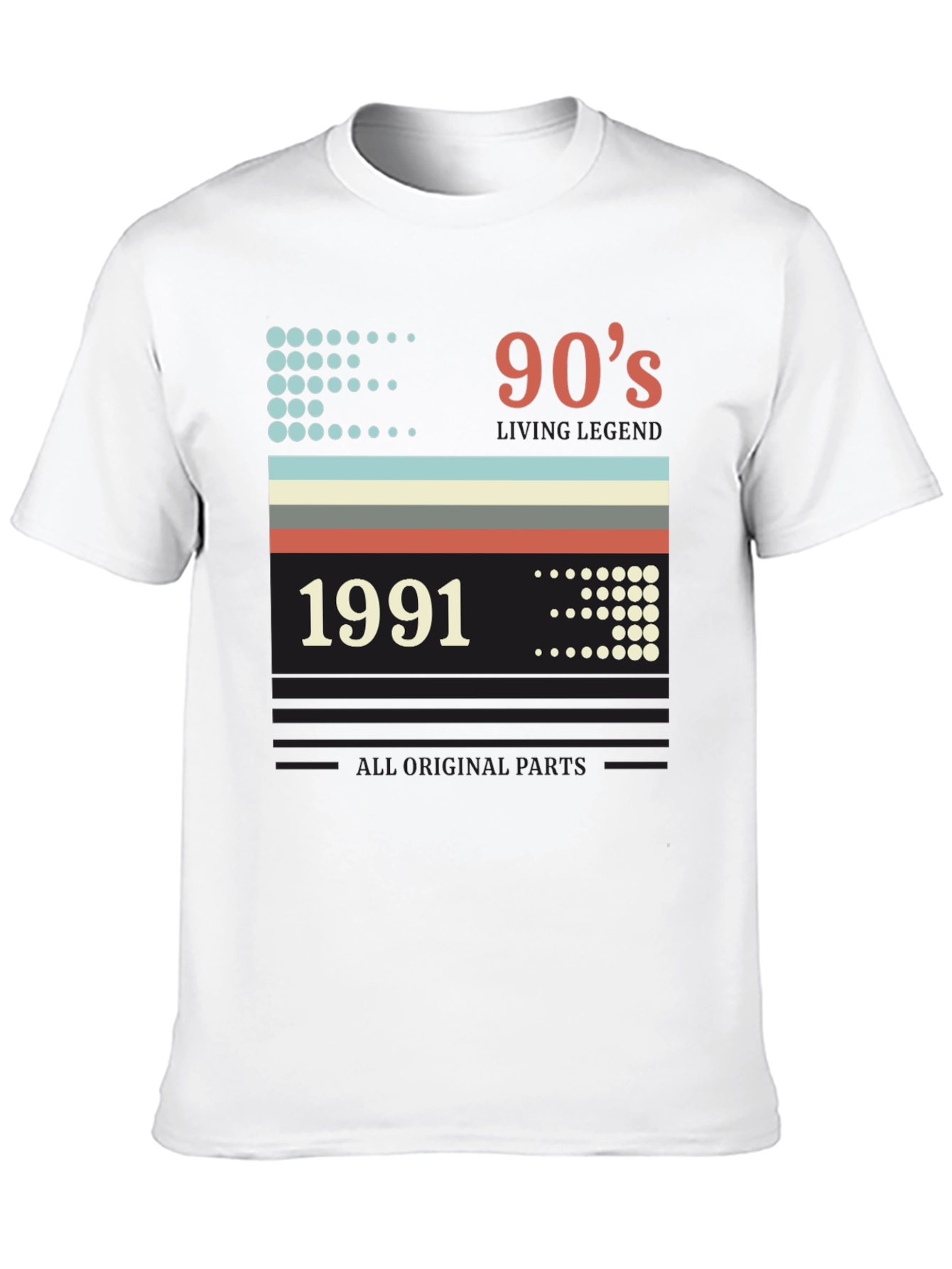 Black 90s Living Legend 1991 Graphic Tee view 10
