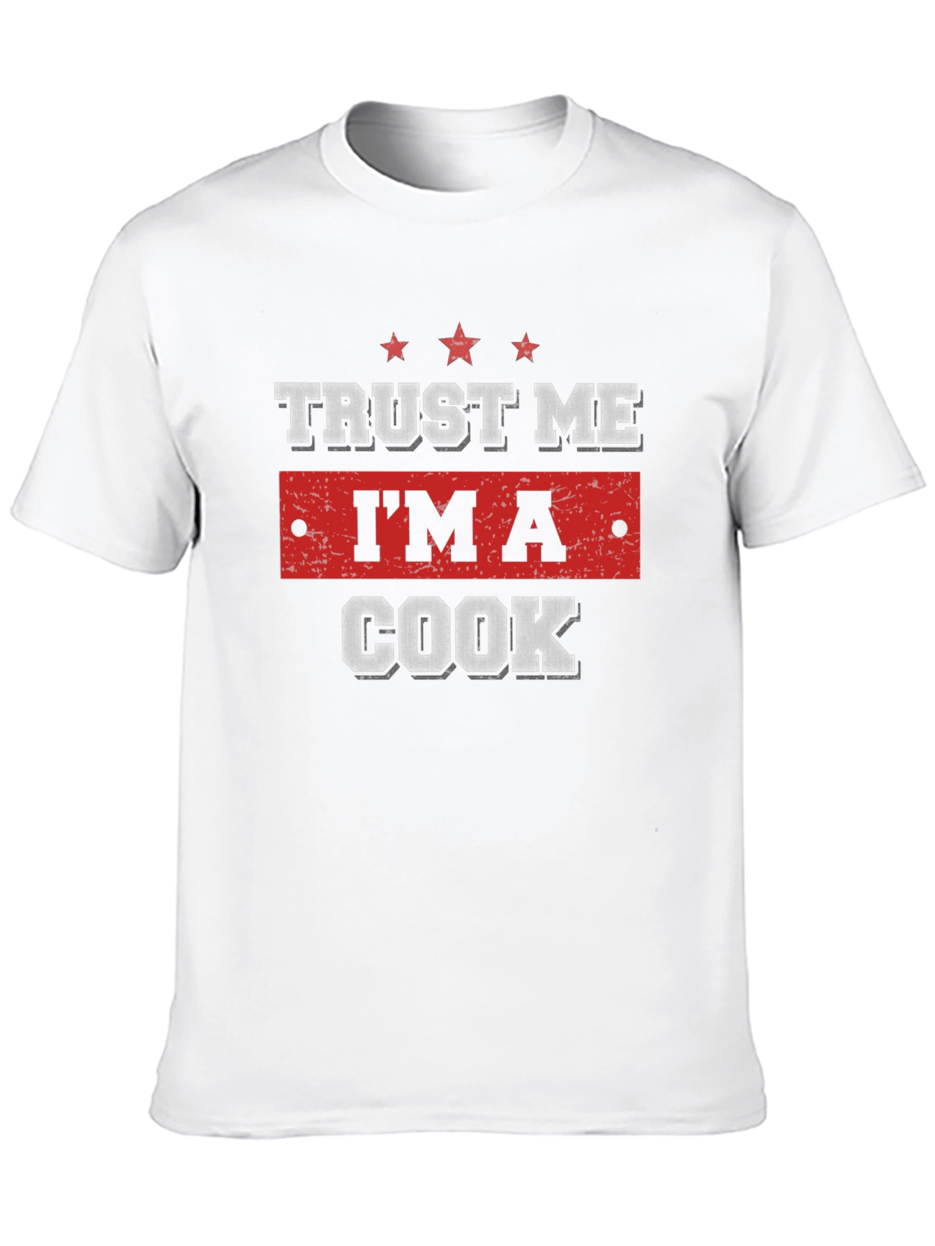 Black Trust Me I'm A Cook T-Shirt view 10