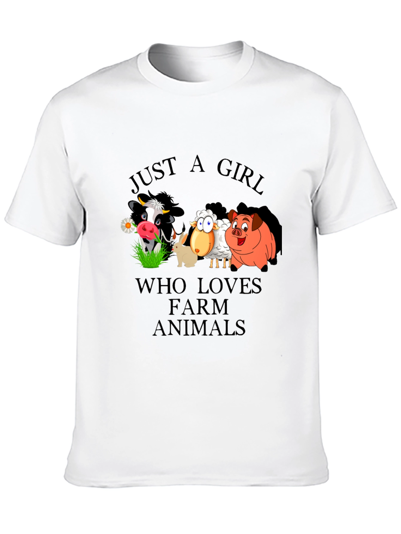 Black Farm Animal Lover Graphic T-Shirt view 10