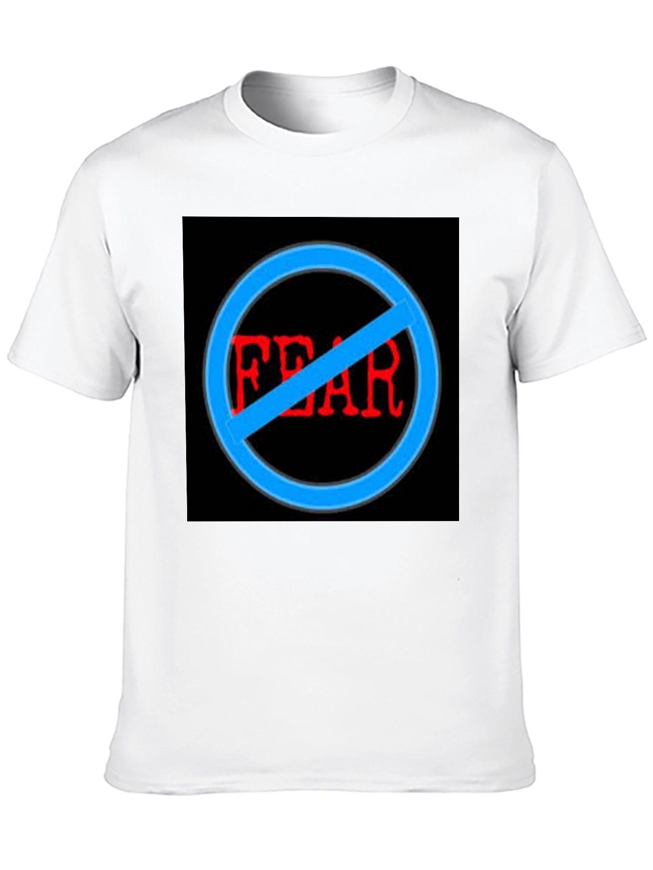 Black No Fear Graphic Black T-Shirt view 10