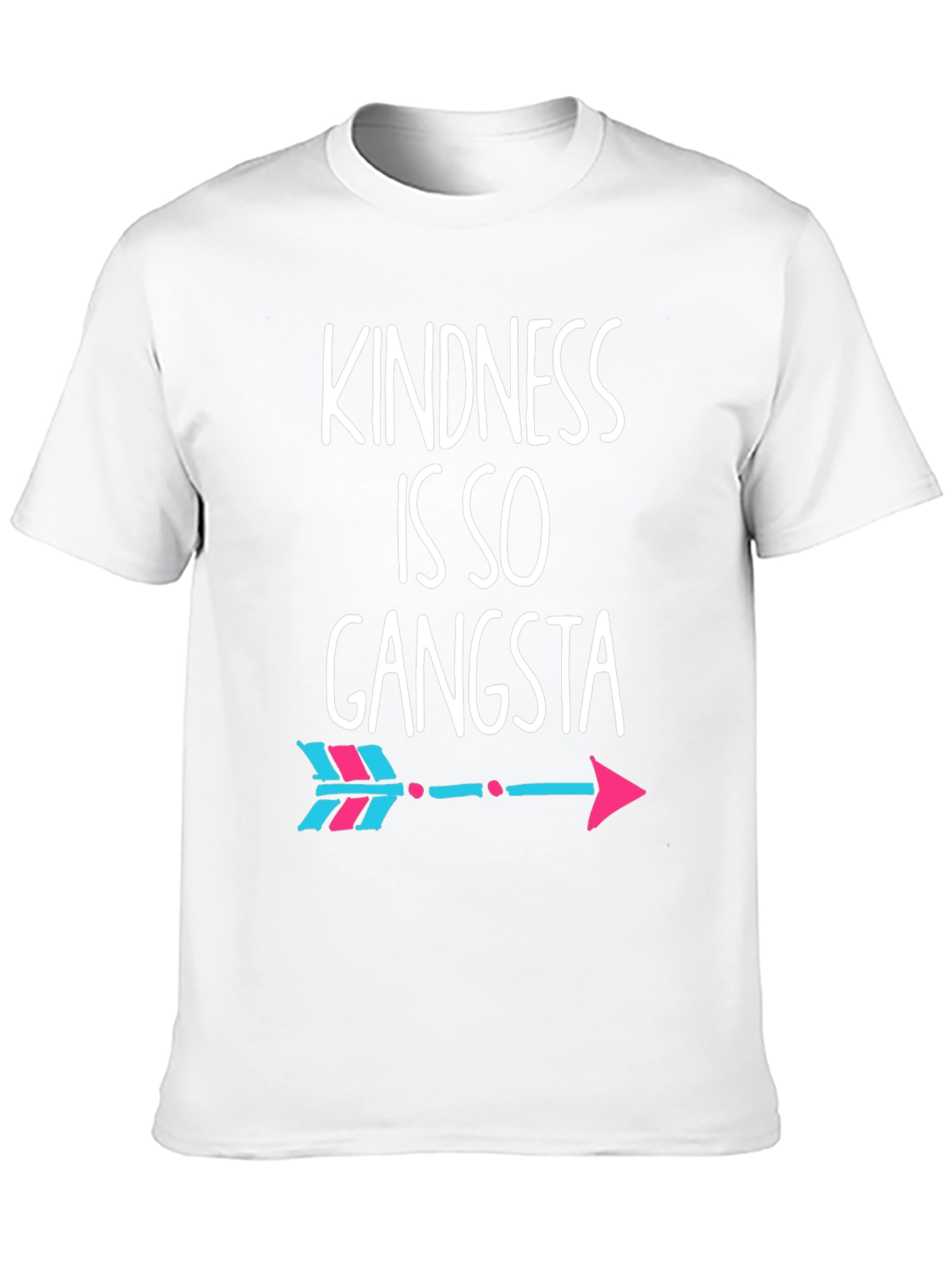 Black Kindness is So Gangsta Tee - Arrow Design view 10
